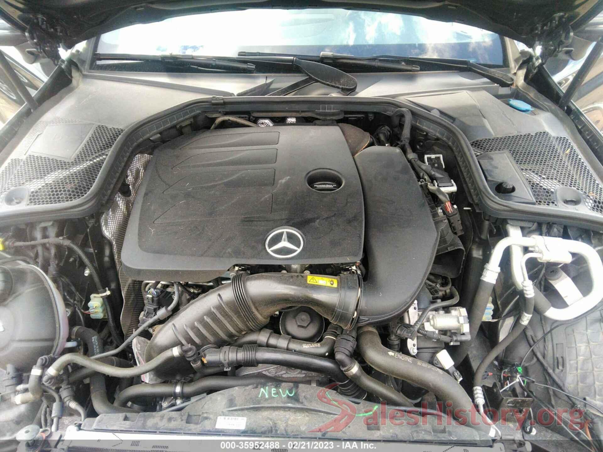 WDDWJ8EB2KF808369 2019 MERCEDES-BENZ C-CLASS