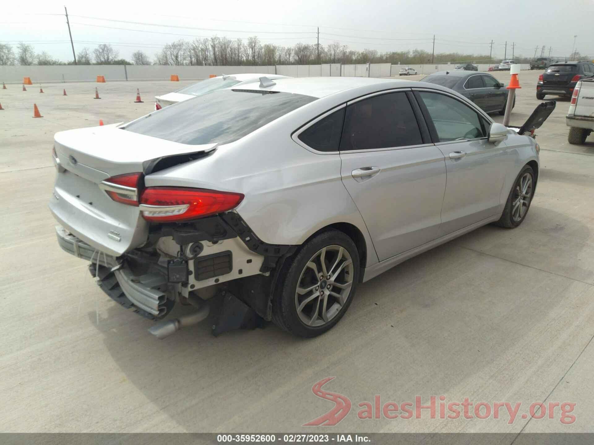 3FA6P0CD9KR270681 2019 FORD FUSION