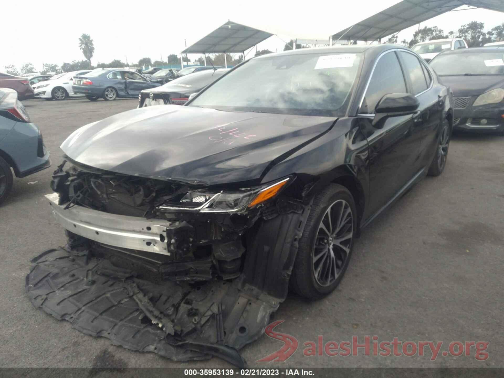 4T1B11HK0KU717376 2019 TOYOTA CAMRY