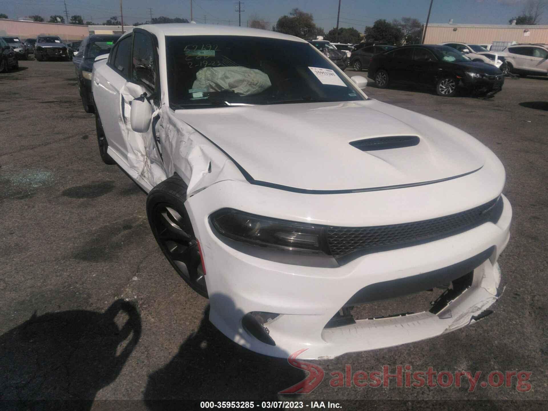 2C3CDXHG3KH526377 2019 DODGE CHARGER