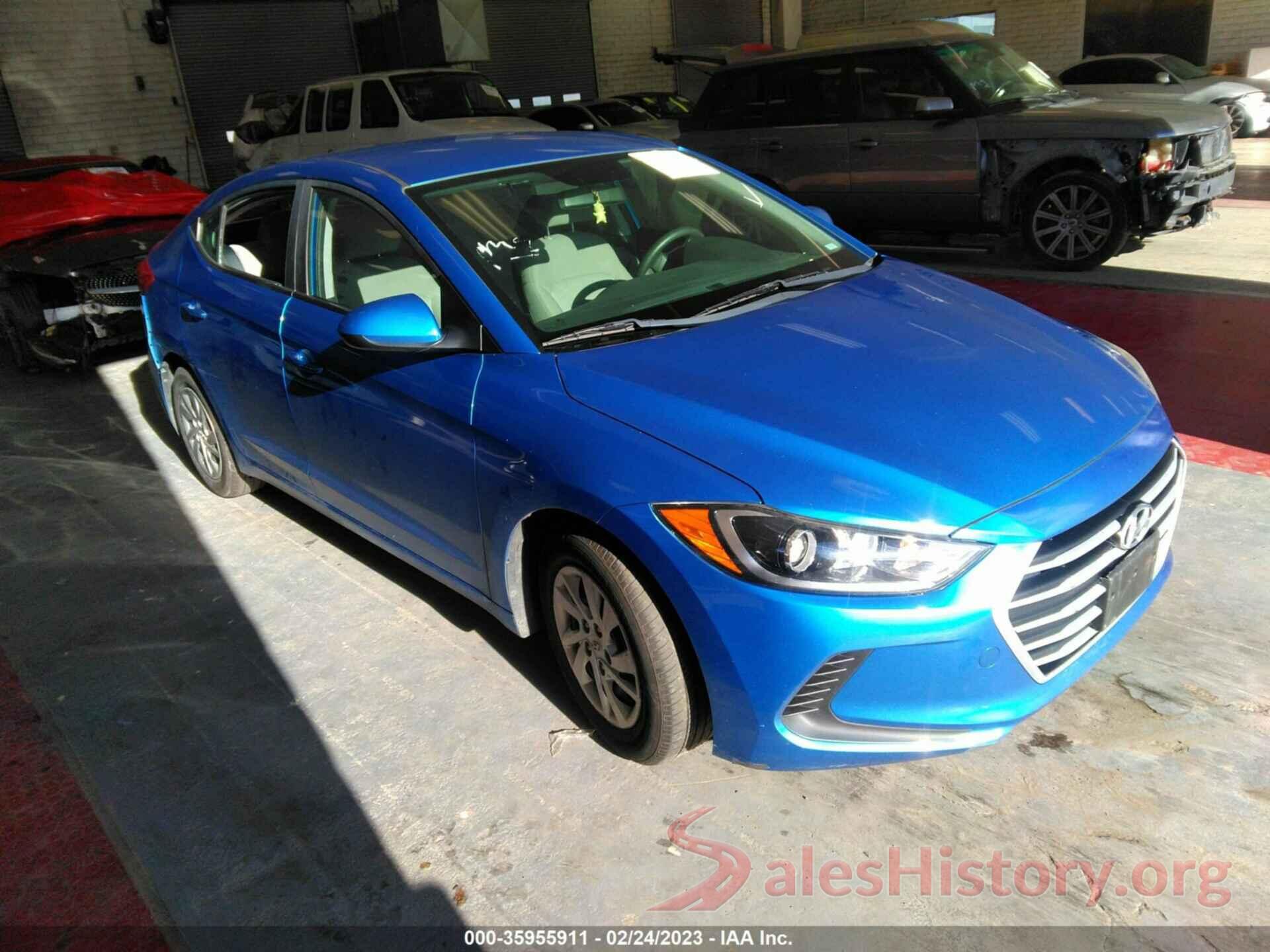 KMHD74LF5JU450396 2018 HYUNDAI ELANTRA