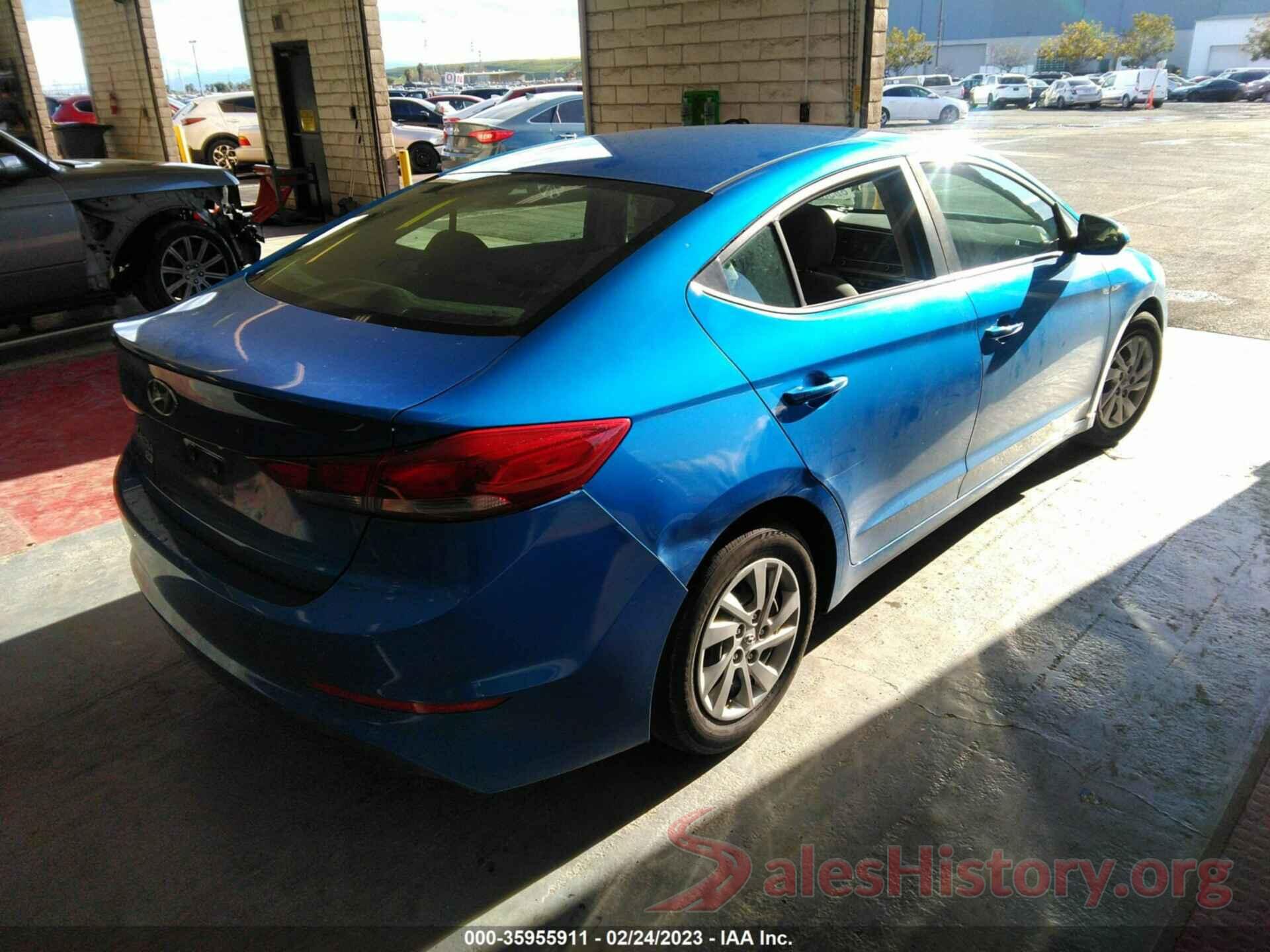 KMHD74LF5JU450396 2018 HYUNDAI ELANTRA