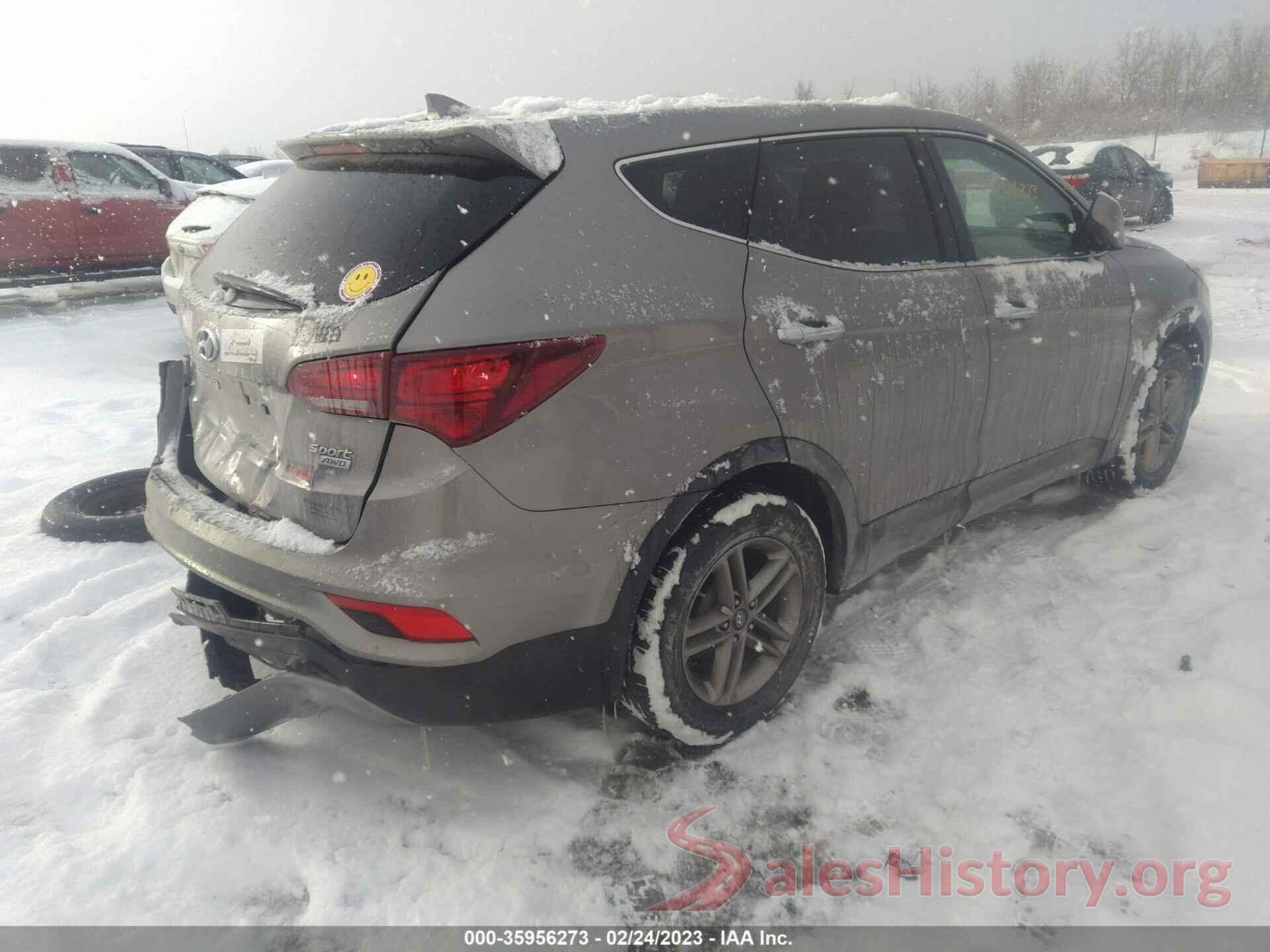 5NMZTDLB0HH003947 2017 HYUNDAI SANTA FE SPORT