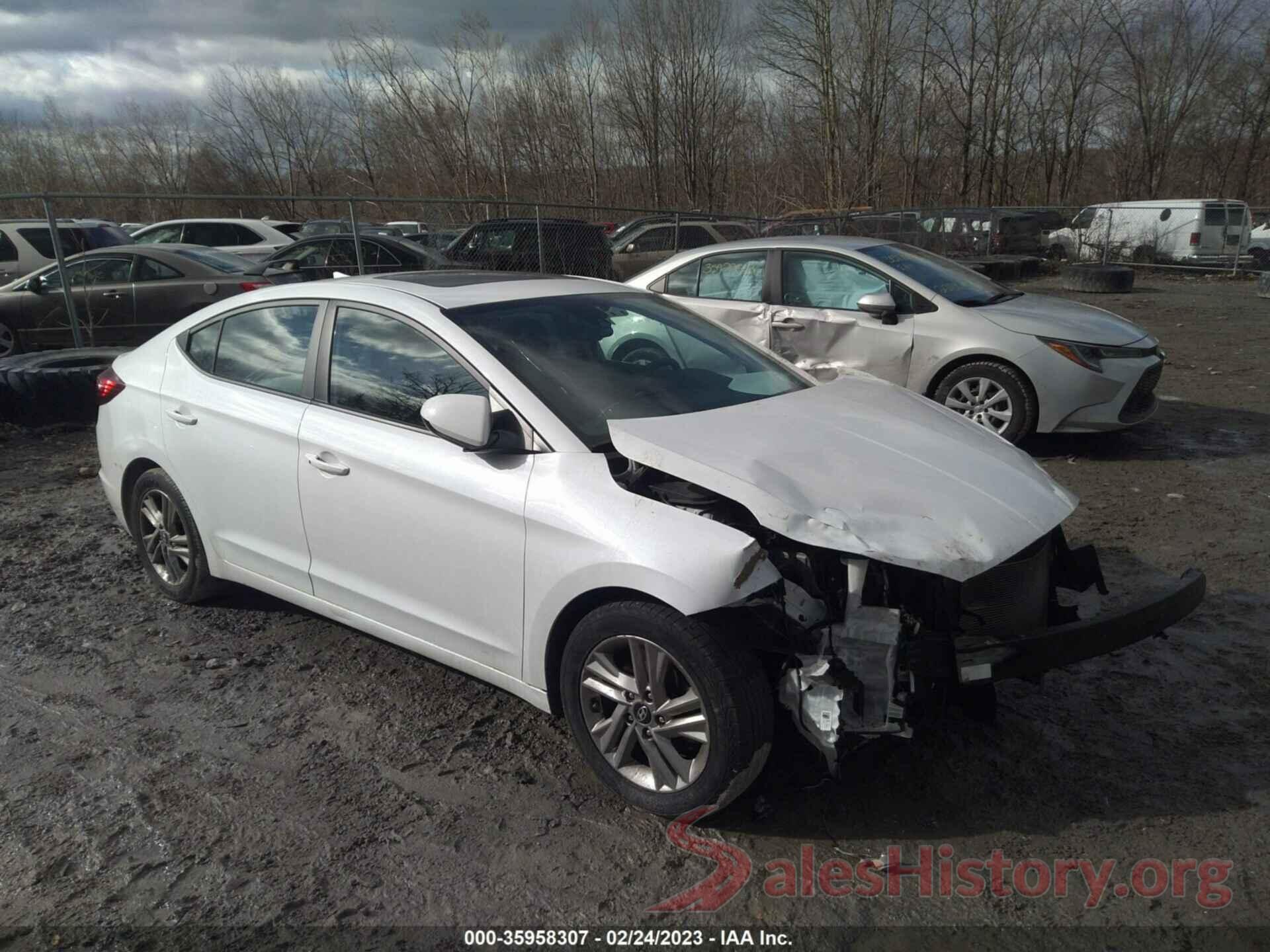 5NPD84LF8KH422394 2019 HYUNDAI ELANTRA