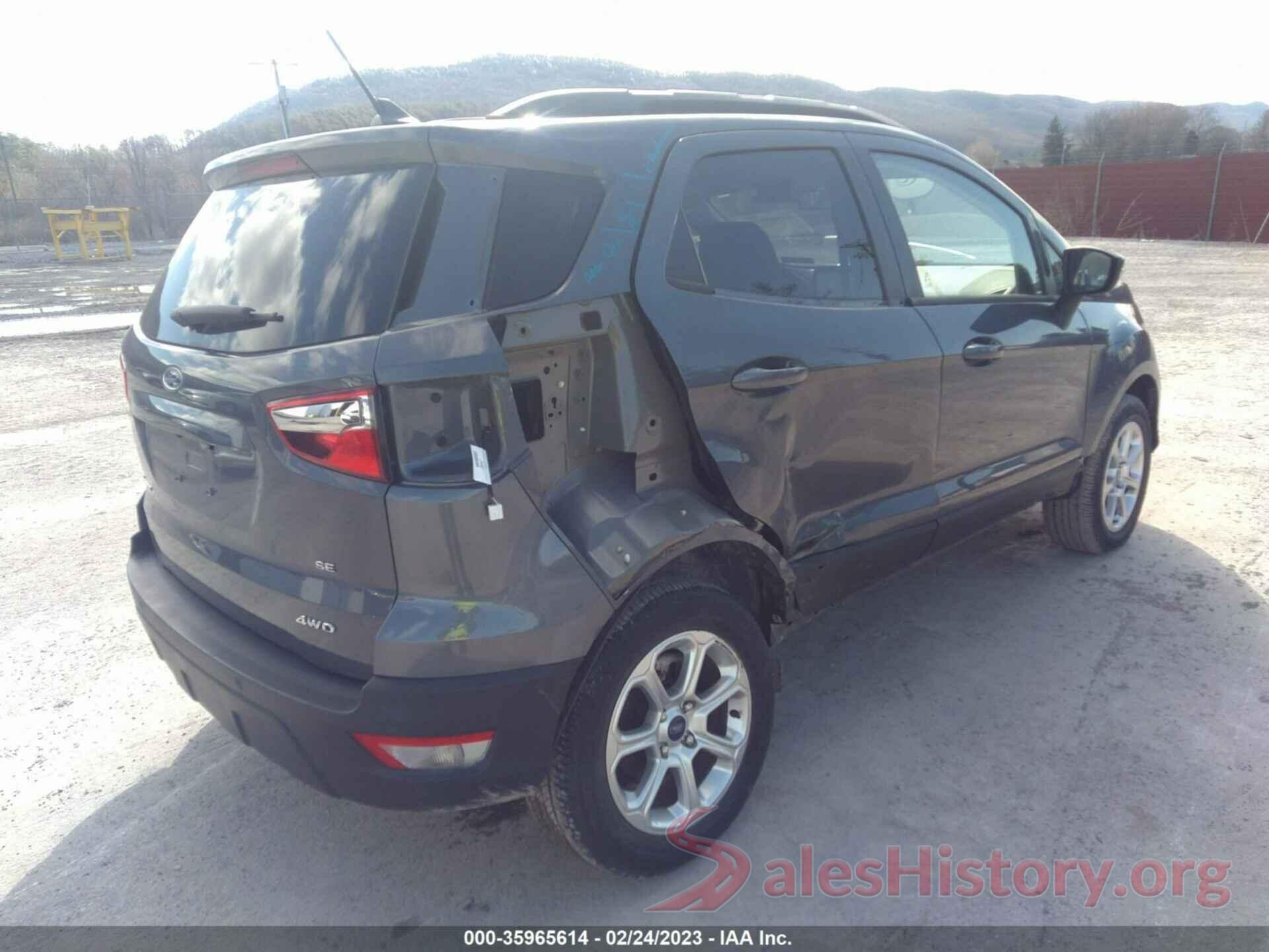 MAJ6P1UL0JC231972 2018 FORD ECOSPORT