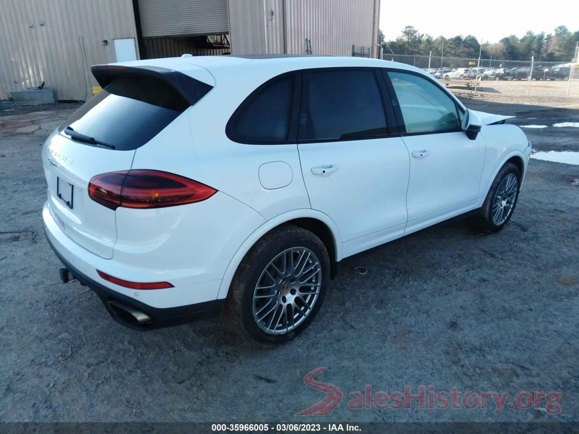 WP1AA2A24JKA01590 2018 PORSCHE CAYENNE