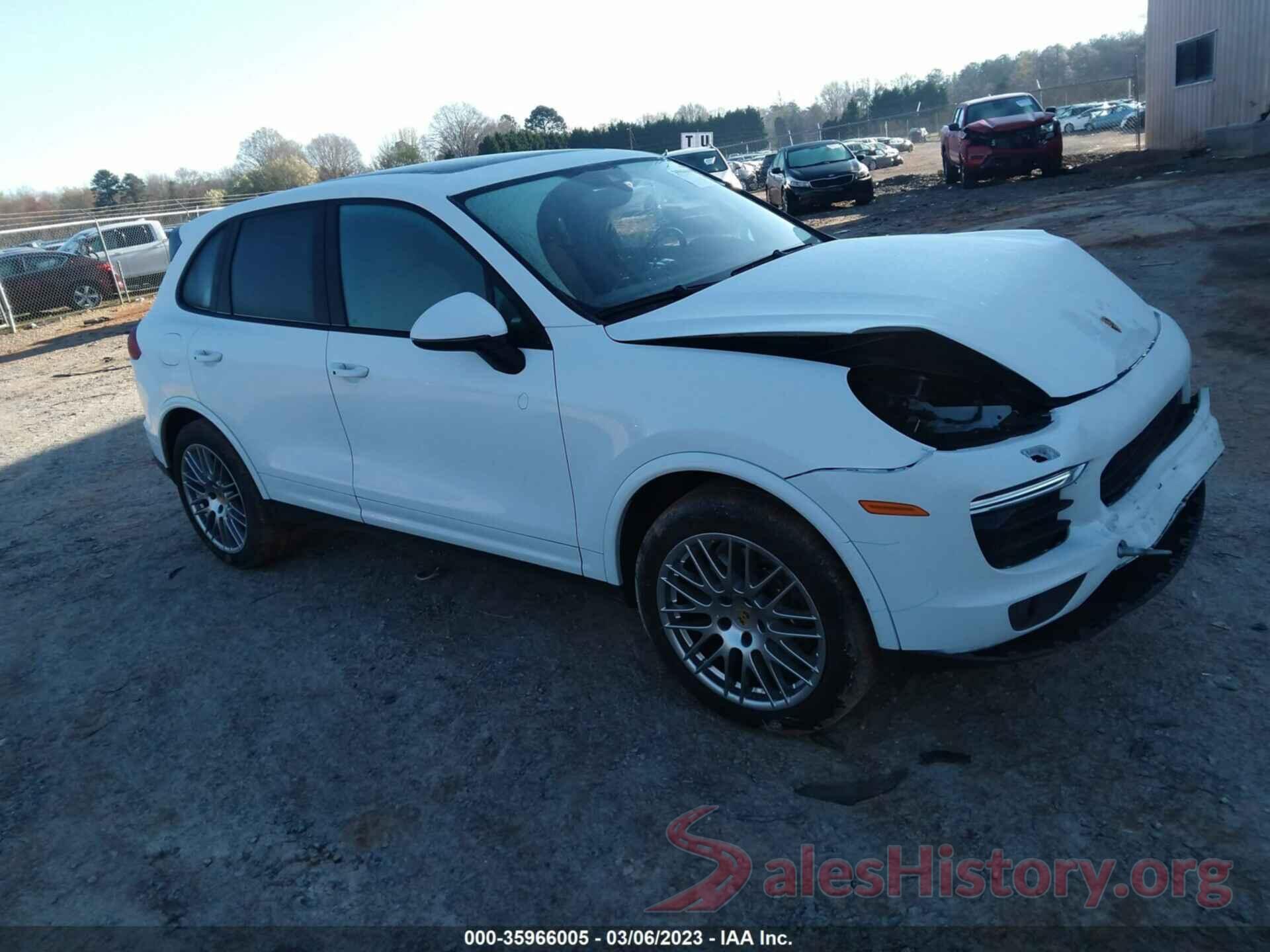 WP1AA2A24JKA01590 2018 PORSCHE CAYENNE