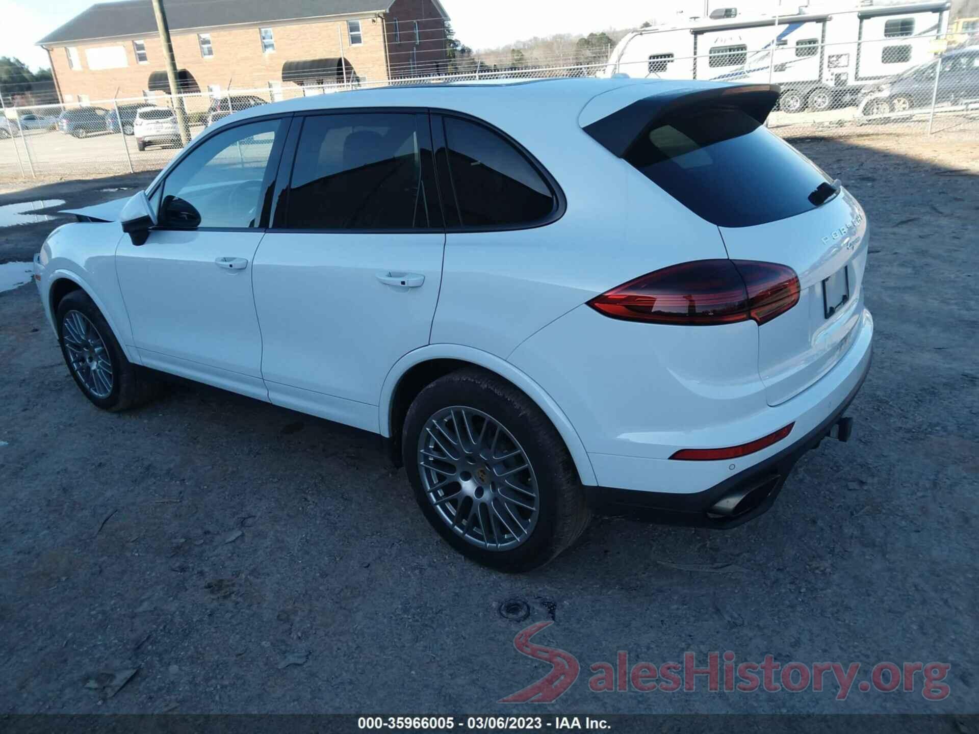 WP1AA2A24JKA01590 2018 PORSCHE CAYENNE