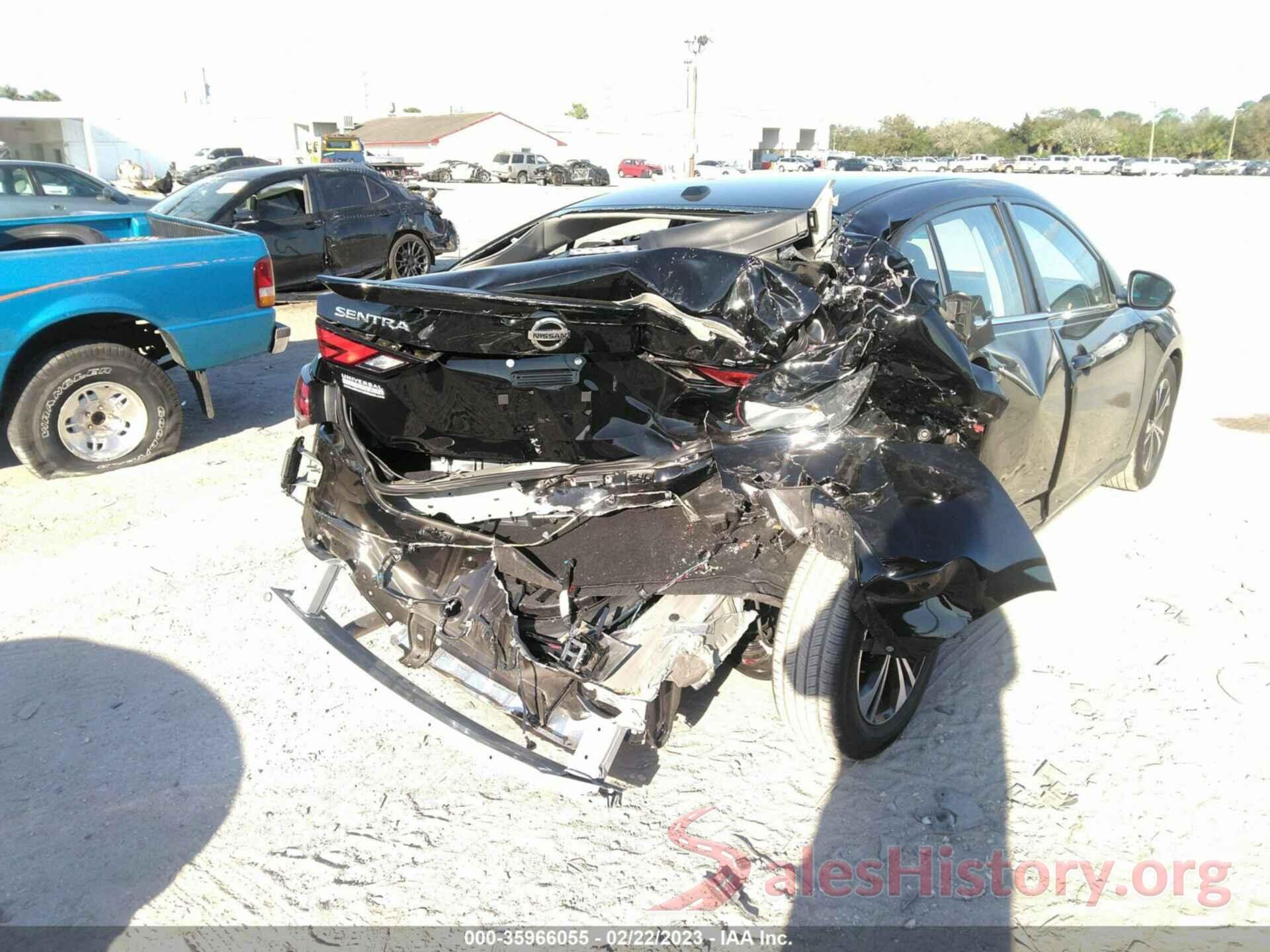 3N1AB8CV7NY316967 2022 NISSAN SENTRA