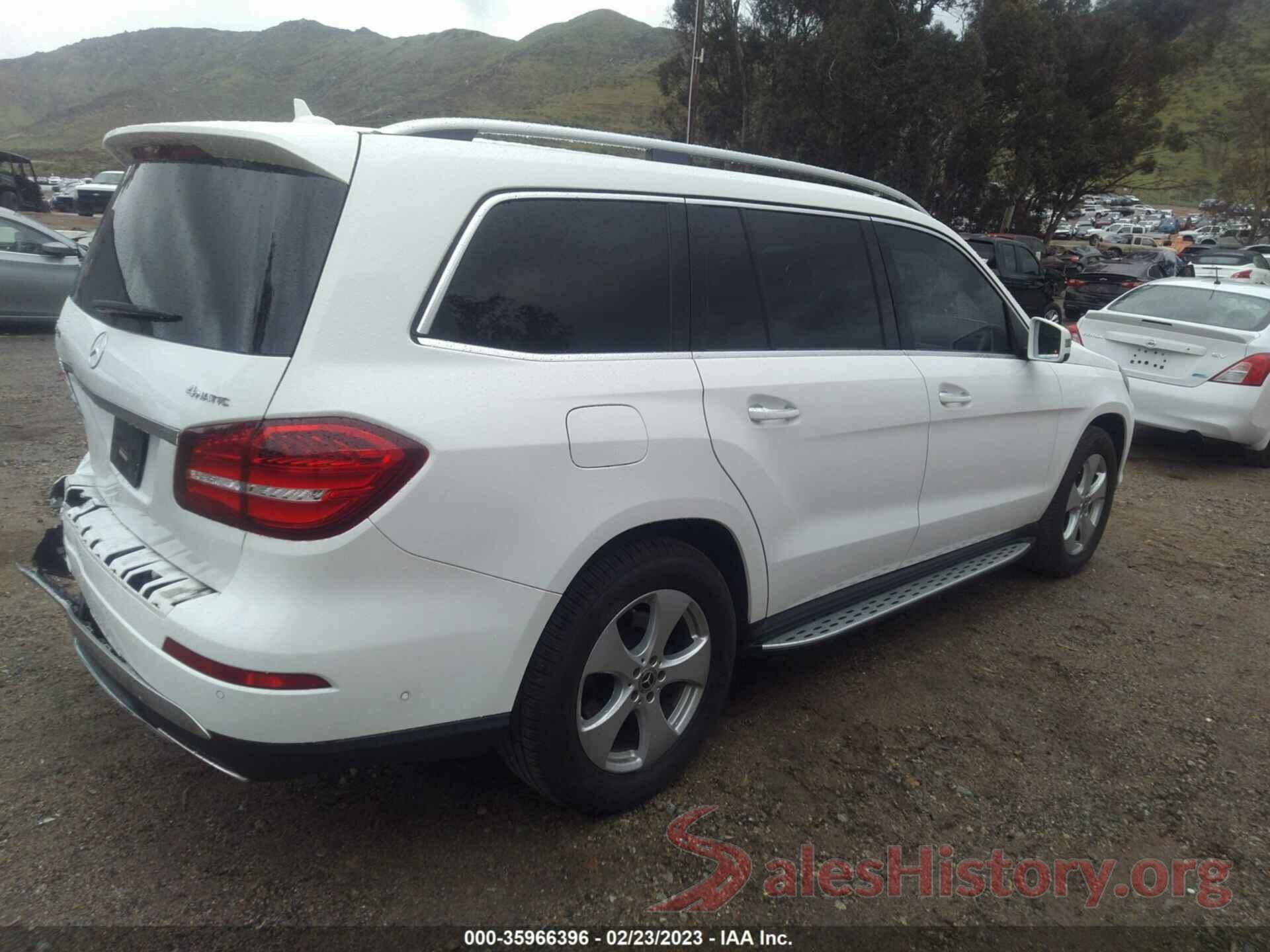 4JGDF6EE4JB083134 2018 MERCEDES-BENZ GLS