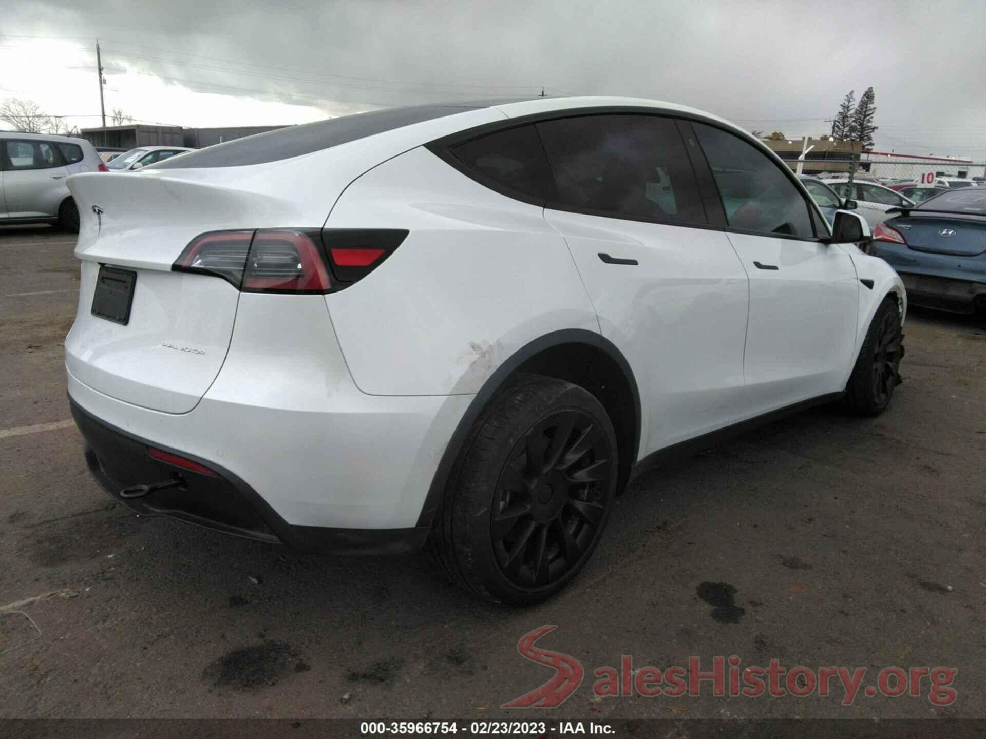 5YJYGDEE4MF280510 2021 TESLA MODEL Y