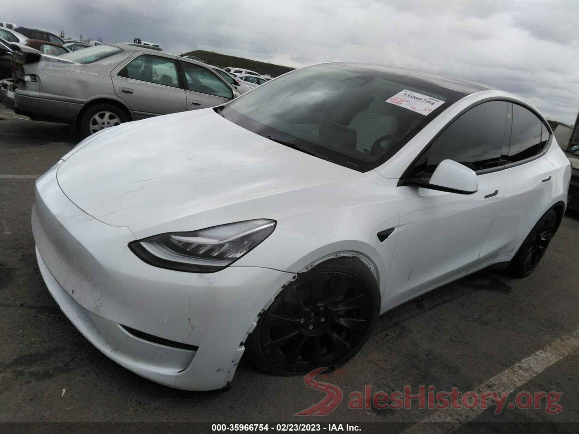 5YJYGDEE4MF280510 2021 TESLA MODEL Y