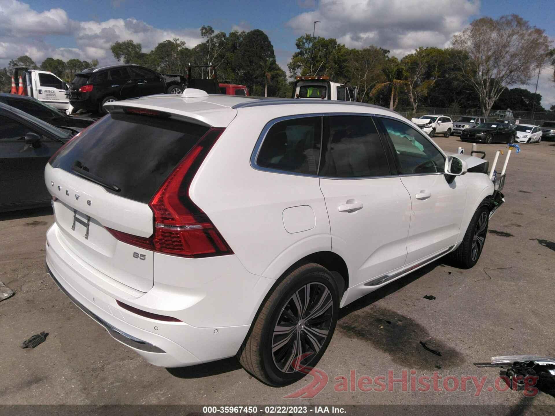 YV4L12DLXN1008261 2022 VOLVO XC60