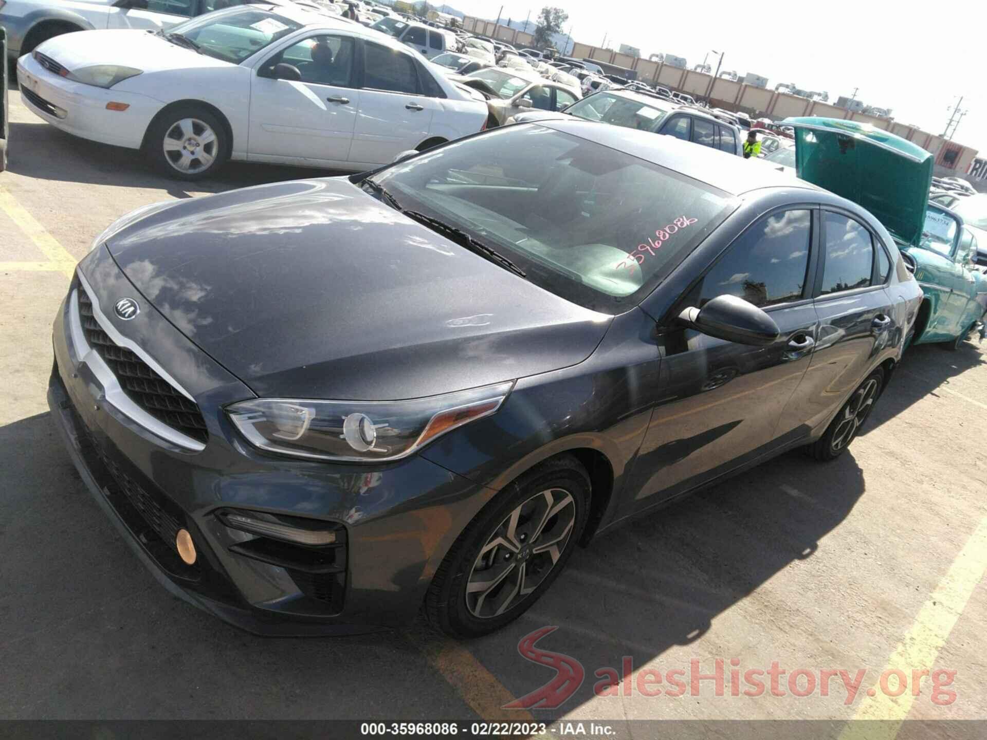 3KPF24AD1LE242014 2020 KIA FORTE