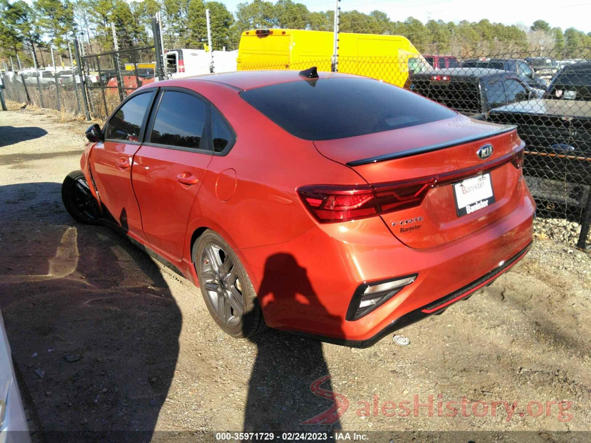 3KPF34AD7ME298294 2021 KIA FORTE