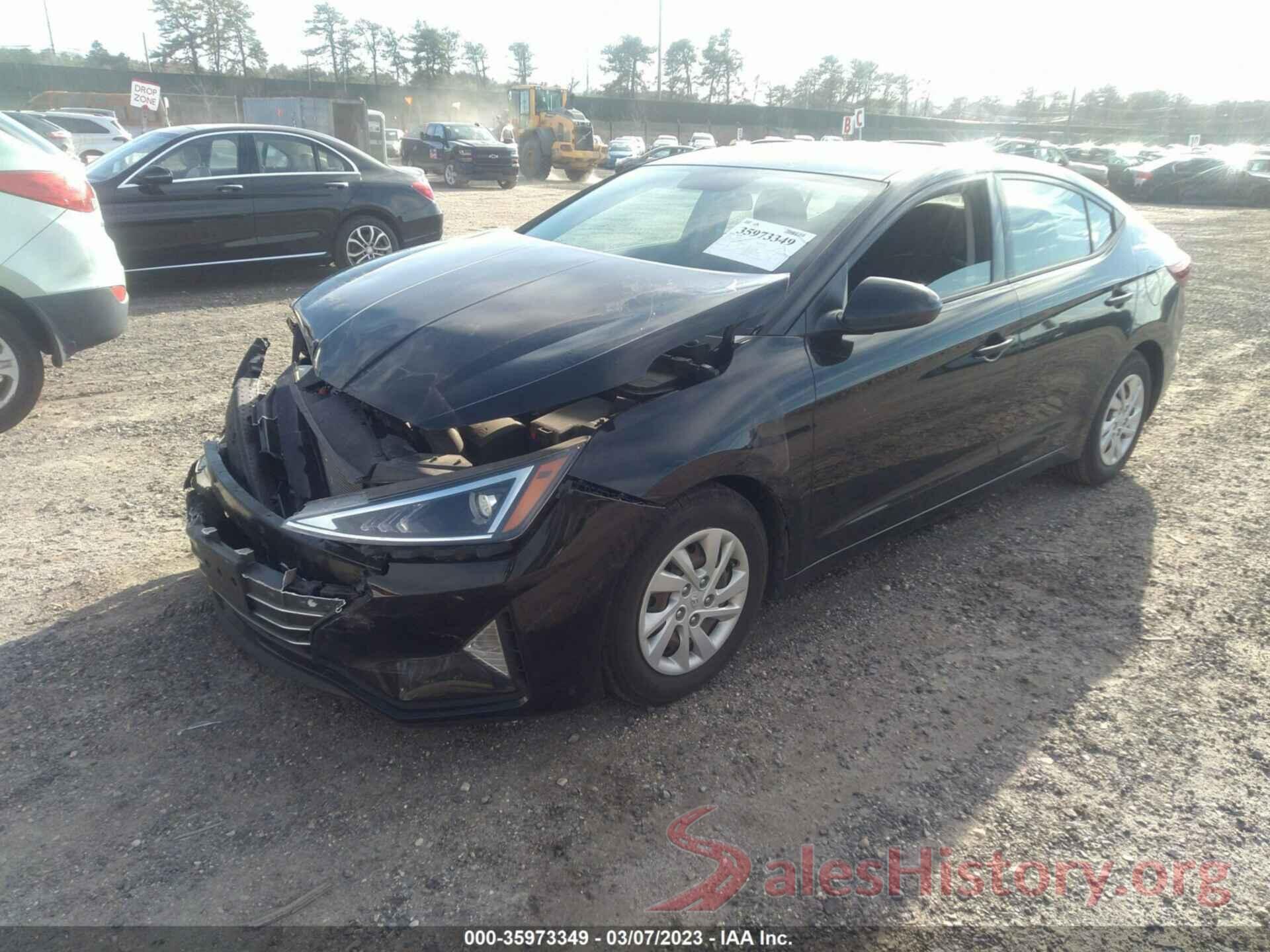 5NPD74LF6KH460094 2019 HYUNDAI ELANTRA