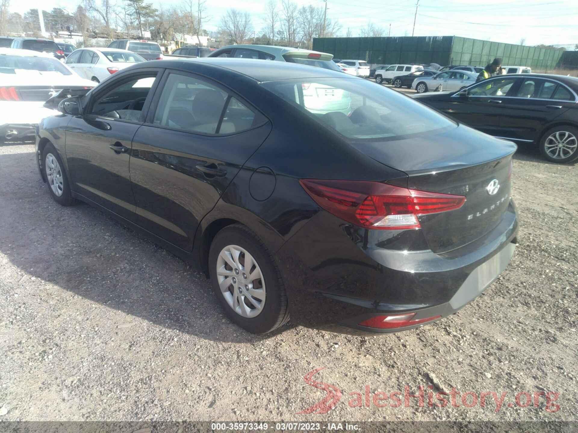 5NPD74LF6KH460094 2019 HYUNDAI ELANTRA