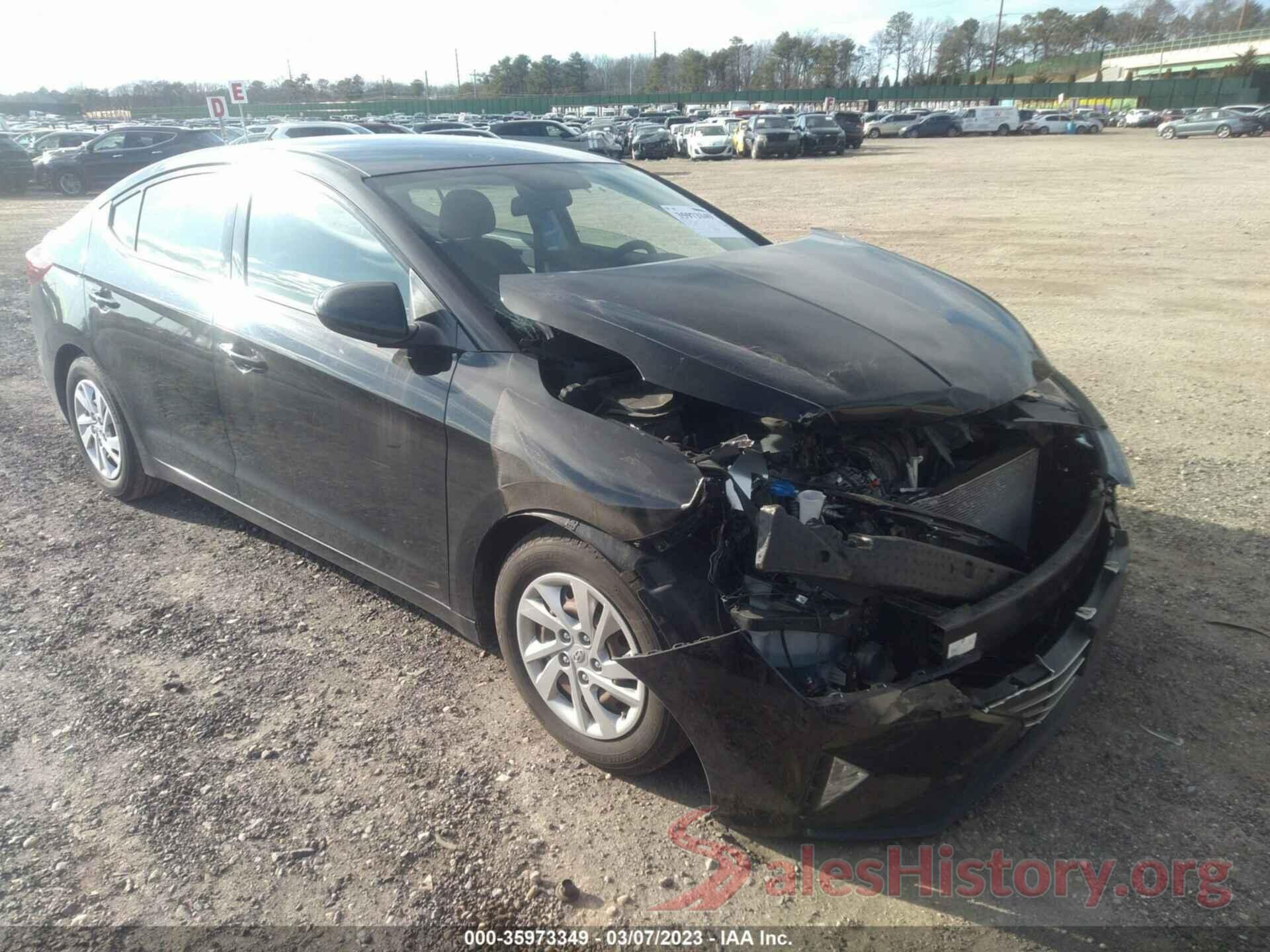 5NPD74LF6KH460094 2019 HYUNDAI ELANTRA