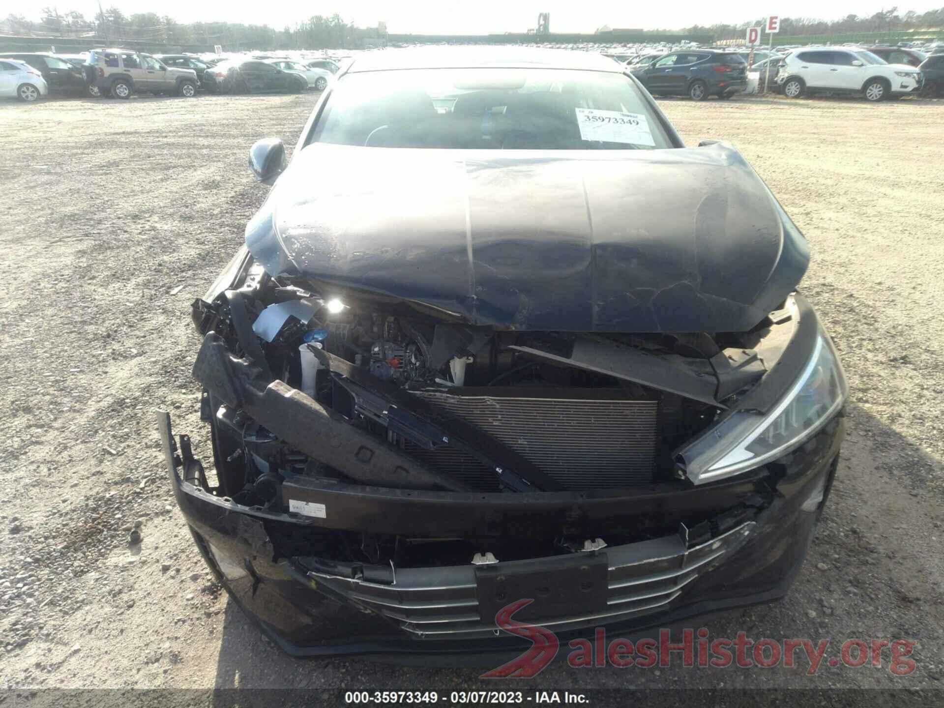 5NPD74LF6KH460094 2019 HYUNDAI ELANTRA