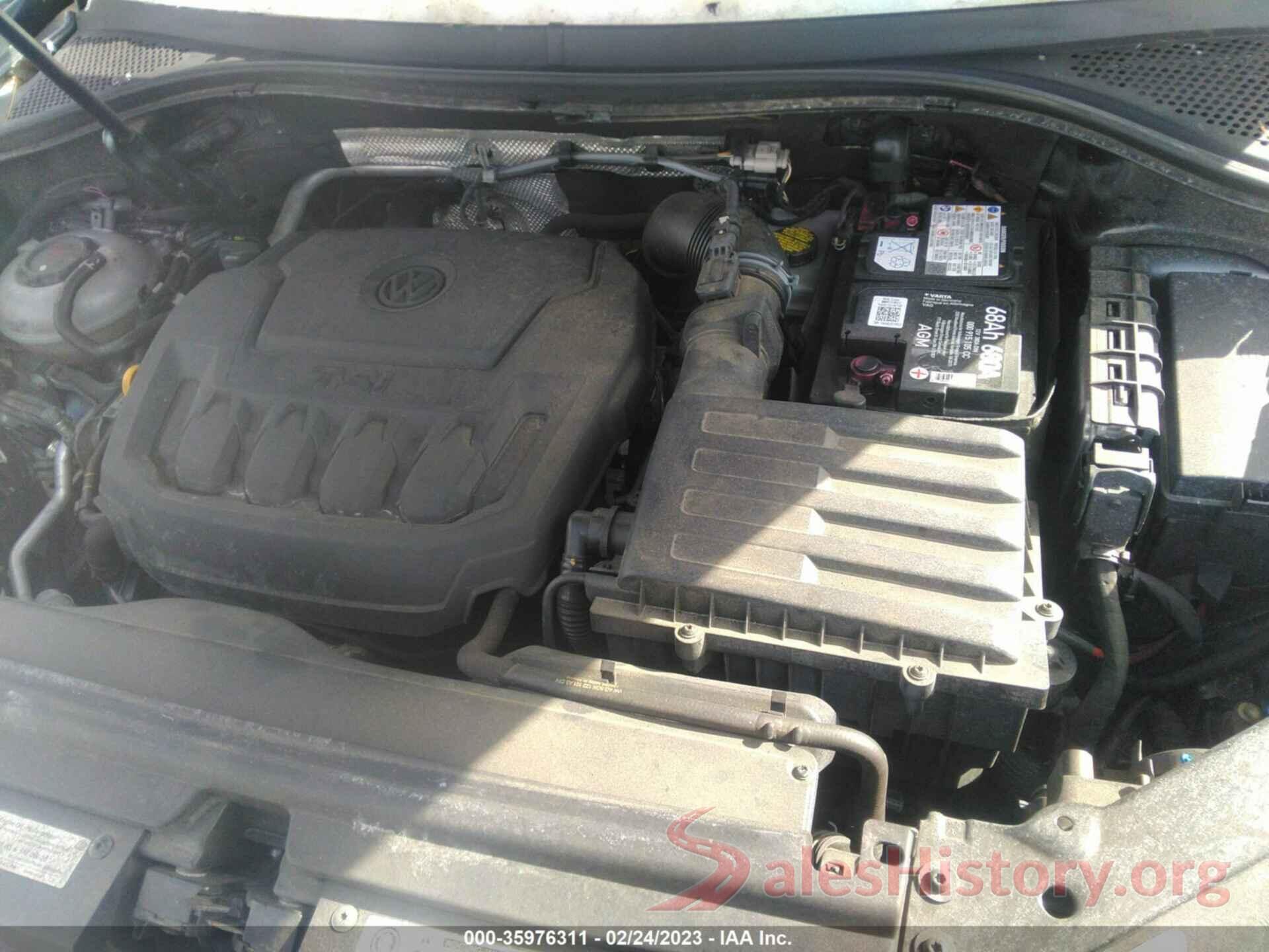 3VV0B7AX1JM010602 2018 VOLKSWAGEN TIGUAN