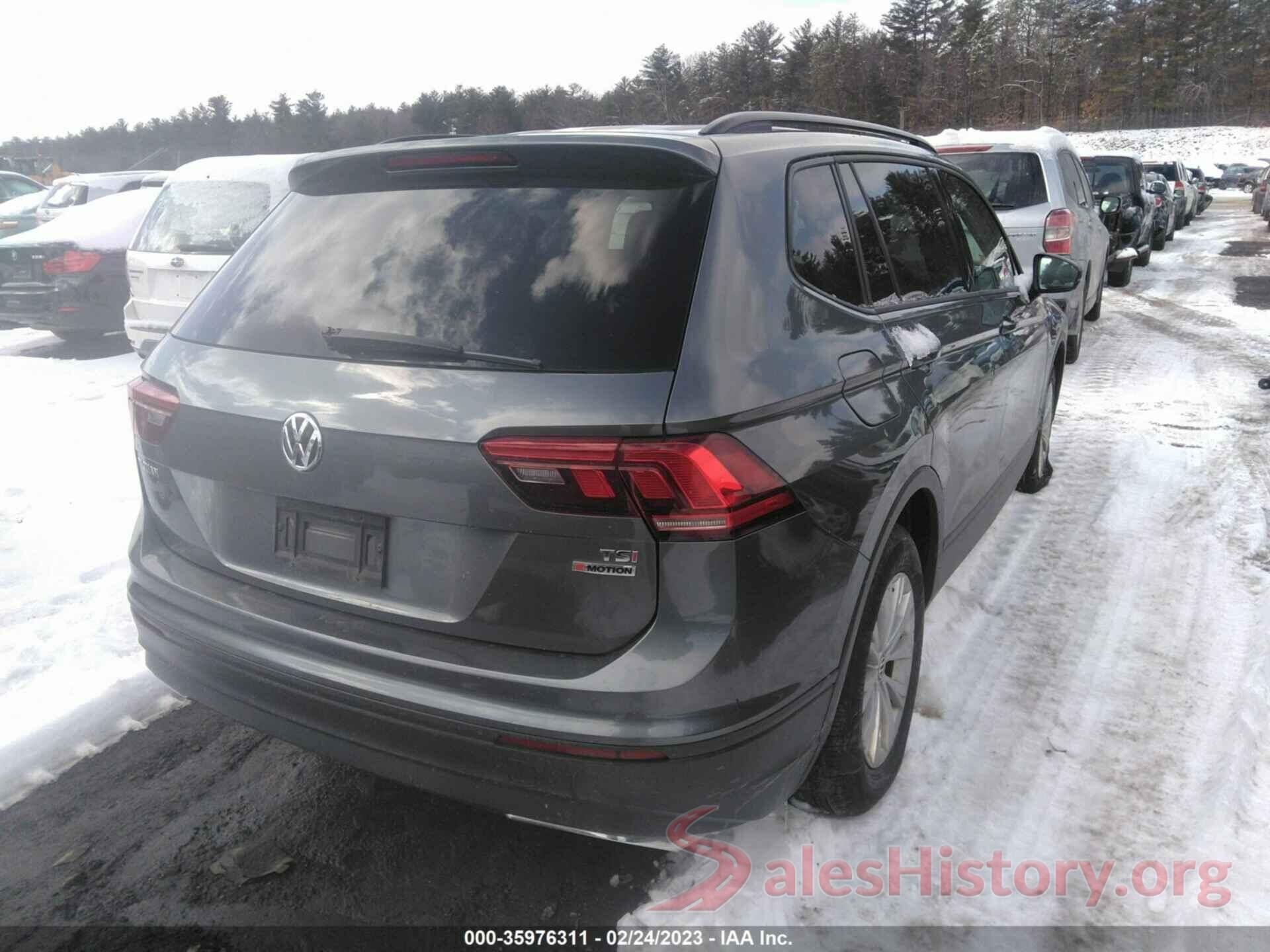 3VV0B7AX1JM010602 2018 VOLKSWAGEN TIGUAN