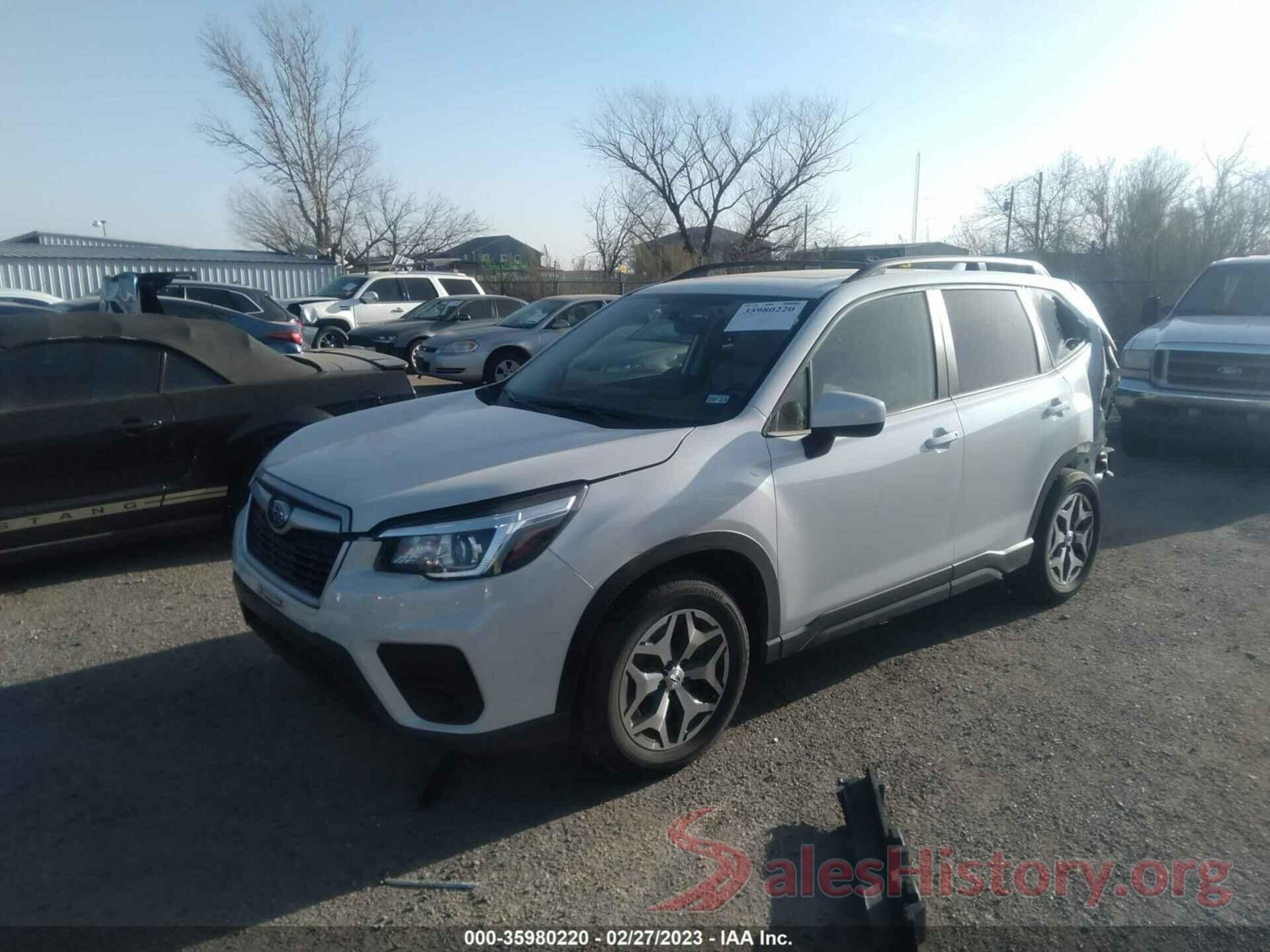 JF2SKAGCXLH566991 2020 SUBARU FORESTER