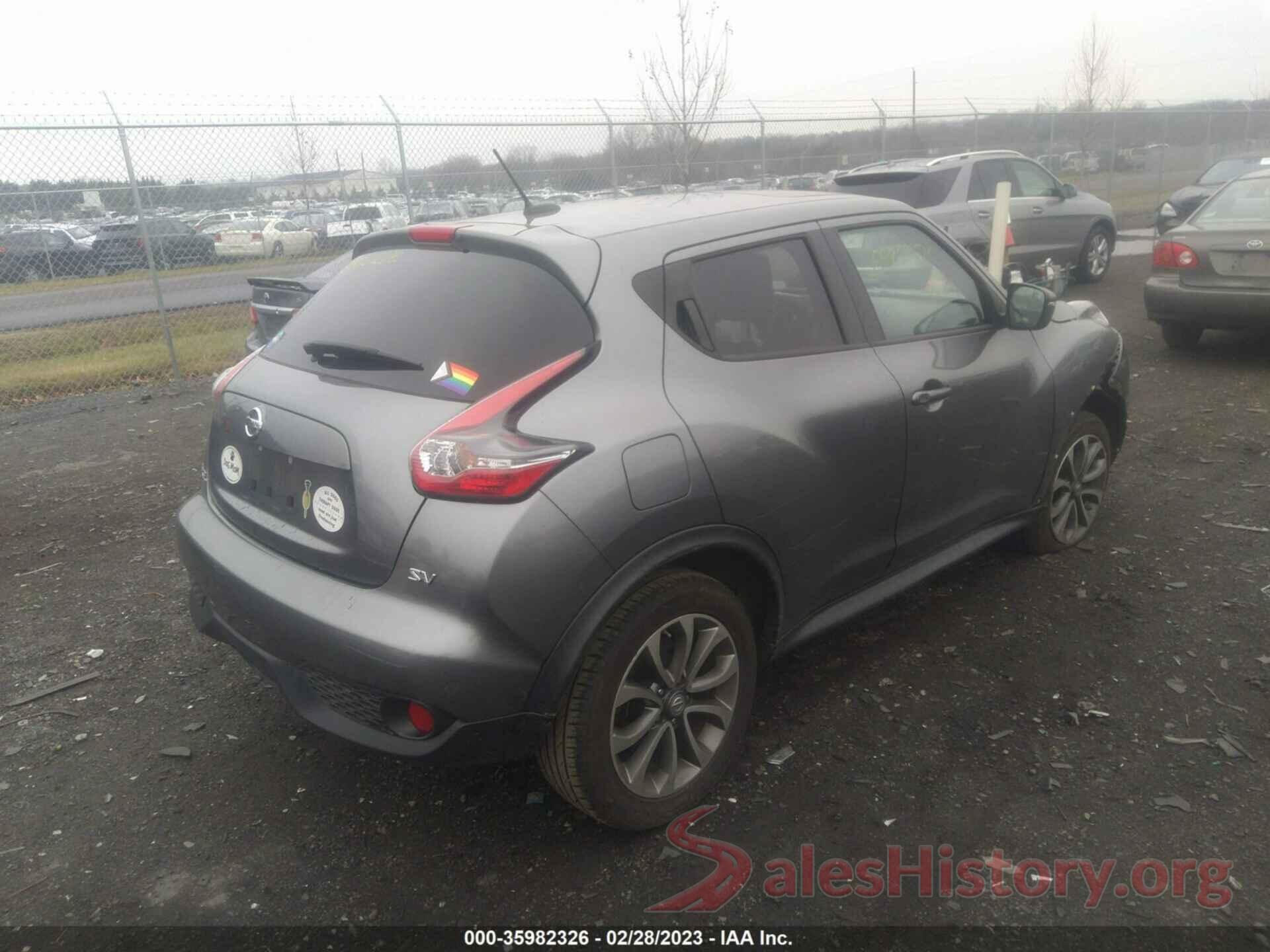 JN8AF5MR2HT703140 2017 NISSAN JUKE