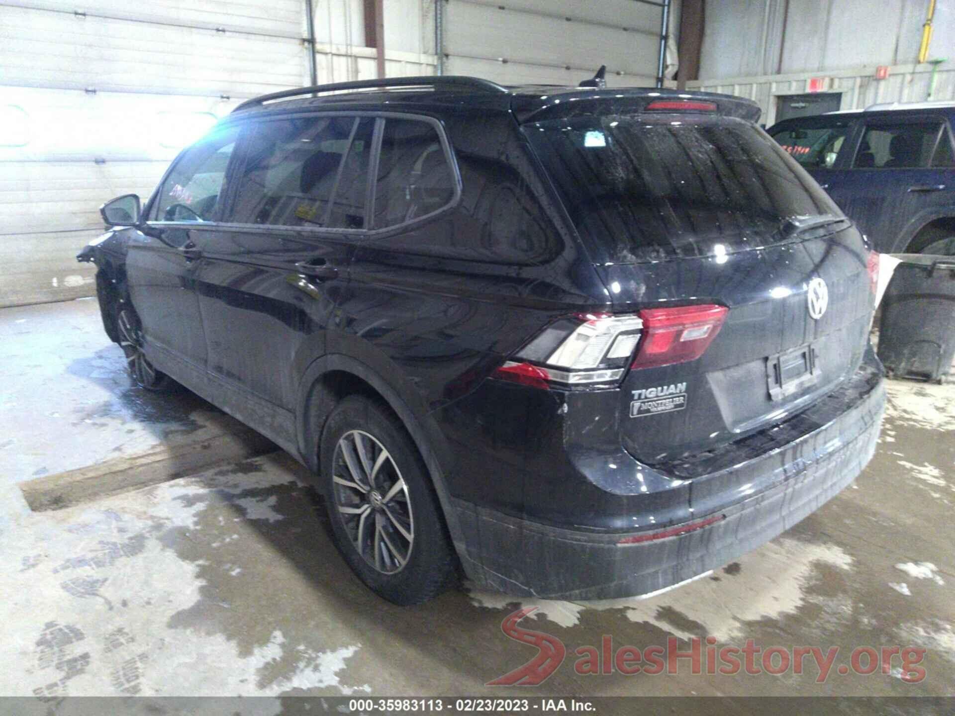 3VV0B7AX4MM001171 2021 VOLKSWAGEN TIGUAN