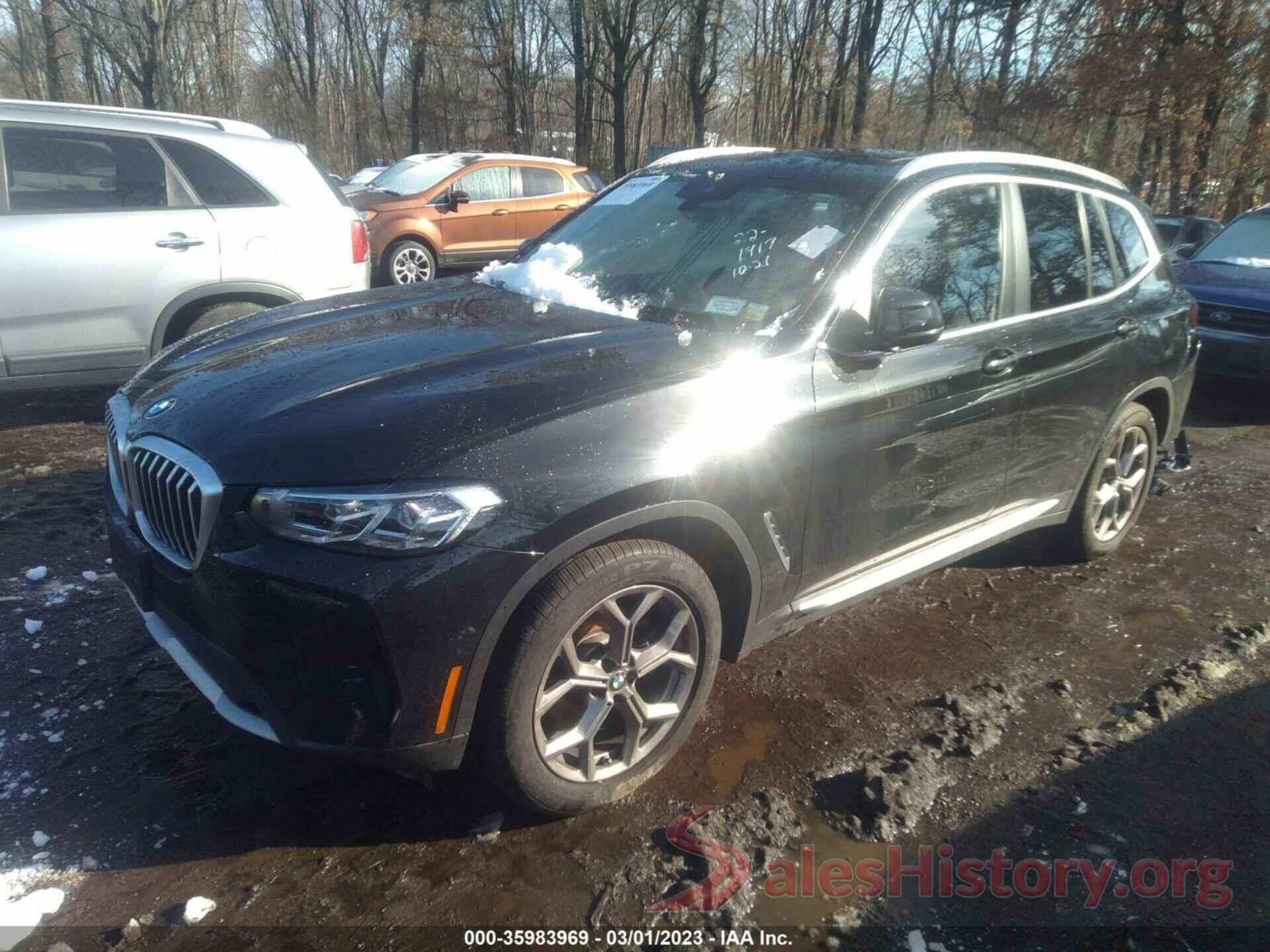 WBX57DP06NN175557 2022 BMW X3