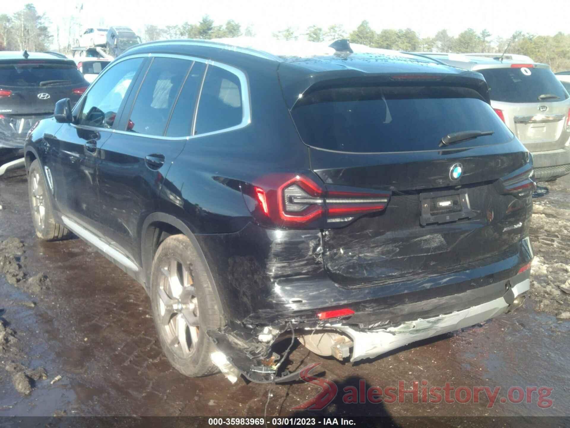 WBX57DP06NN175557 2022 BMW X3