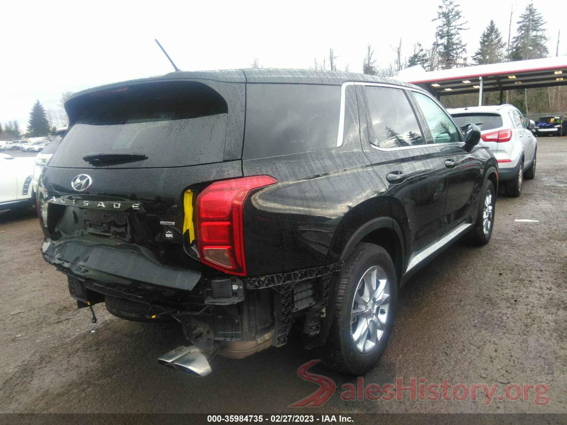 KM8R1DHE6NU371624 2022 HYUNDAI PALISADE