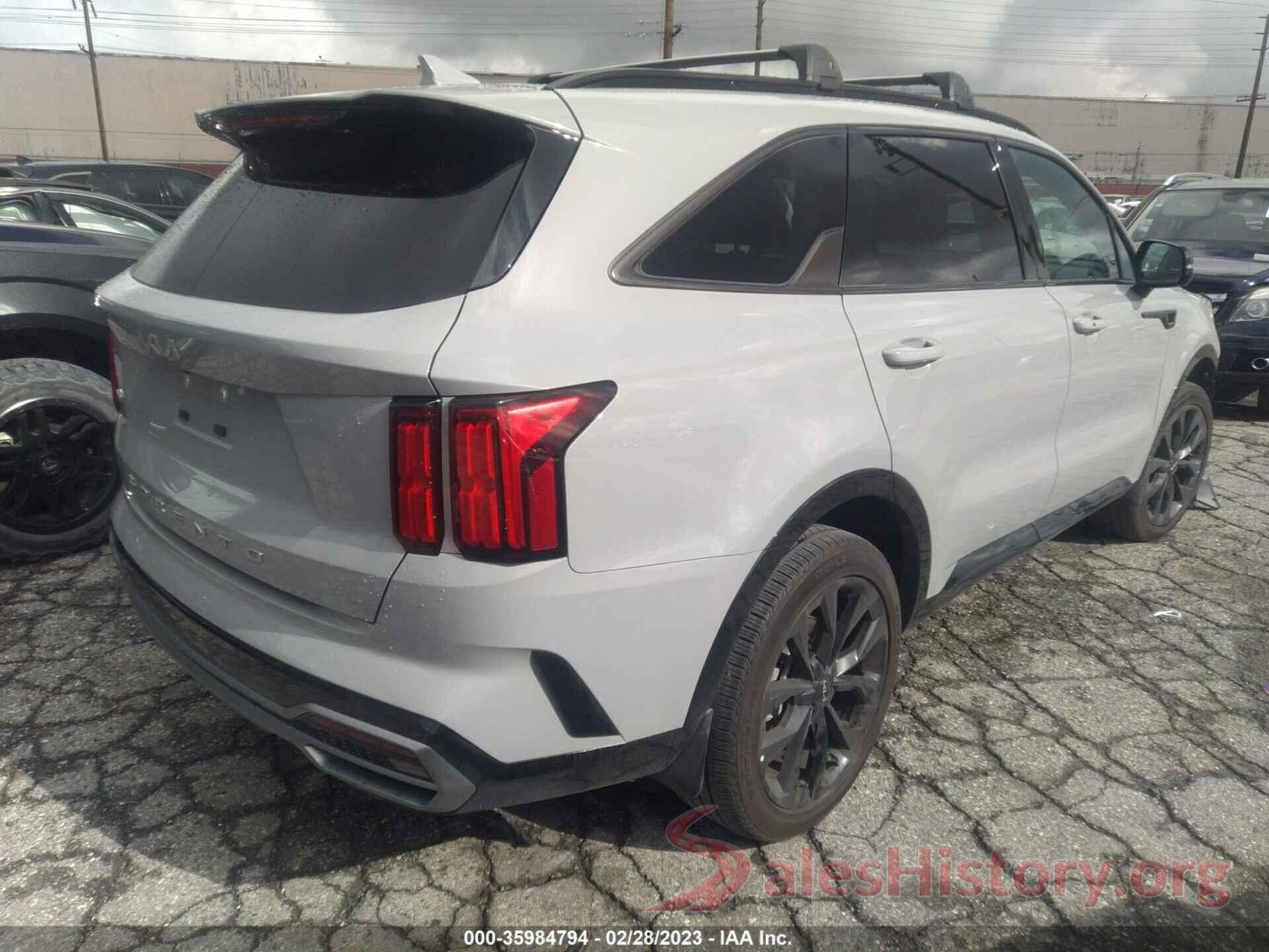 5XYRKDLF5NG129958 2022 KIA SORENTO