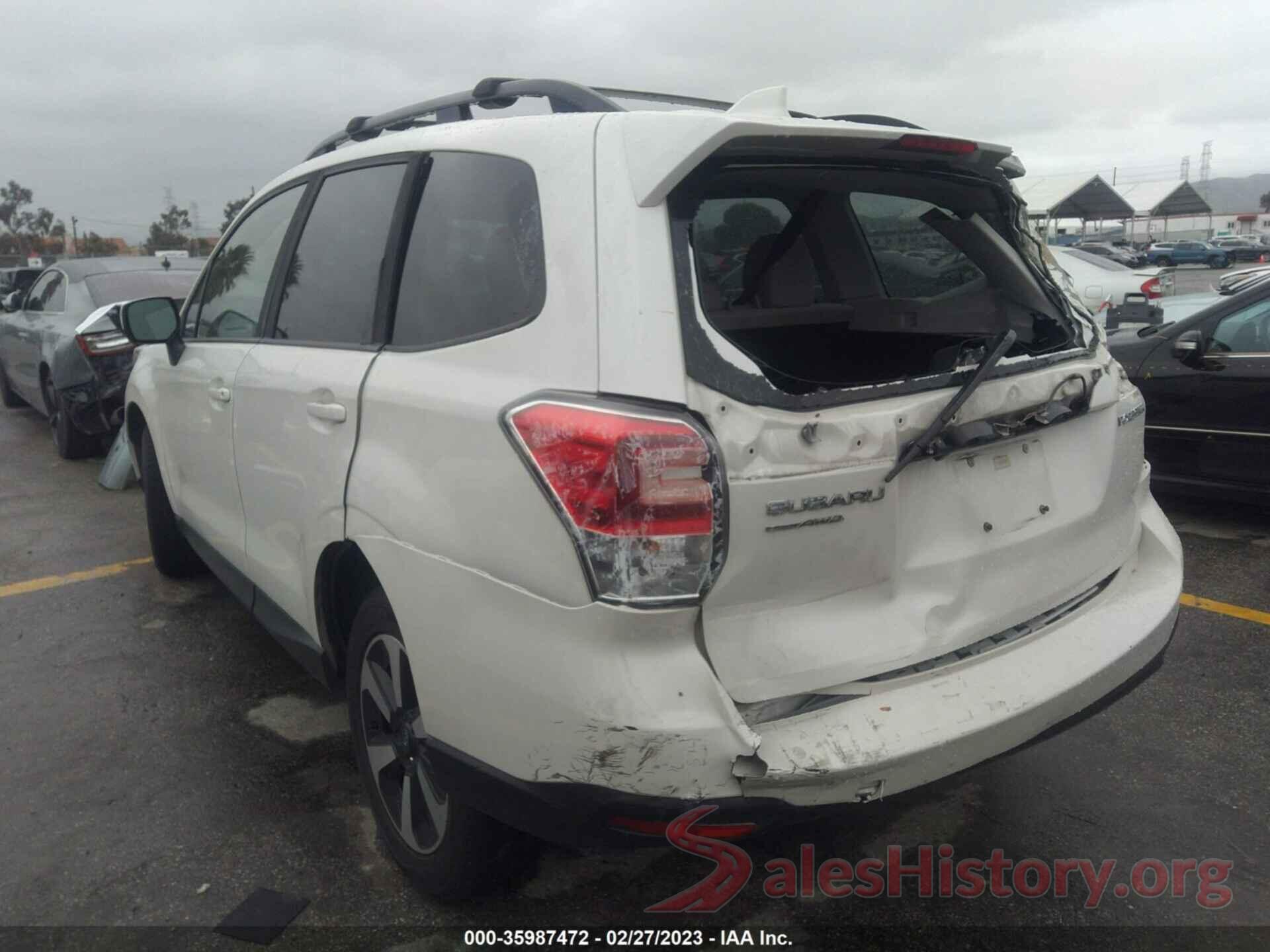 JF2SJADC0JH437727 2018 SUBARU FORESTER