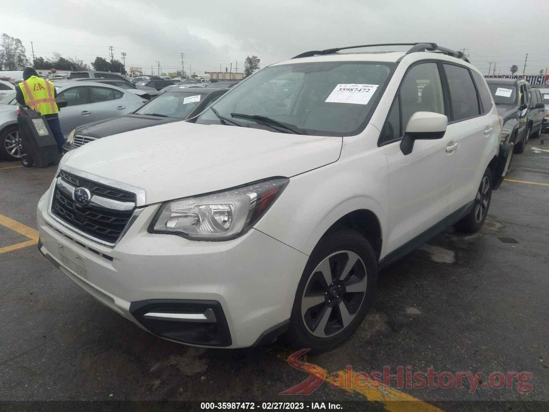 JF2SJADC0JH437727 2018 SUBARU FORESTER