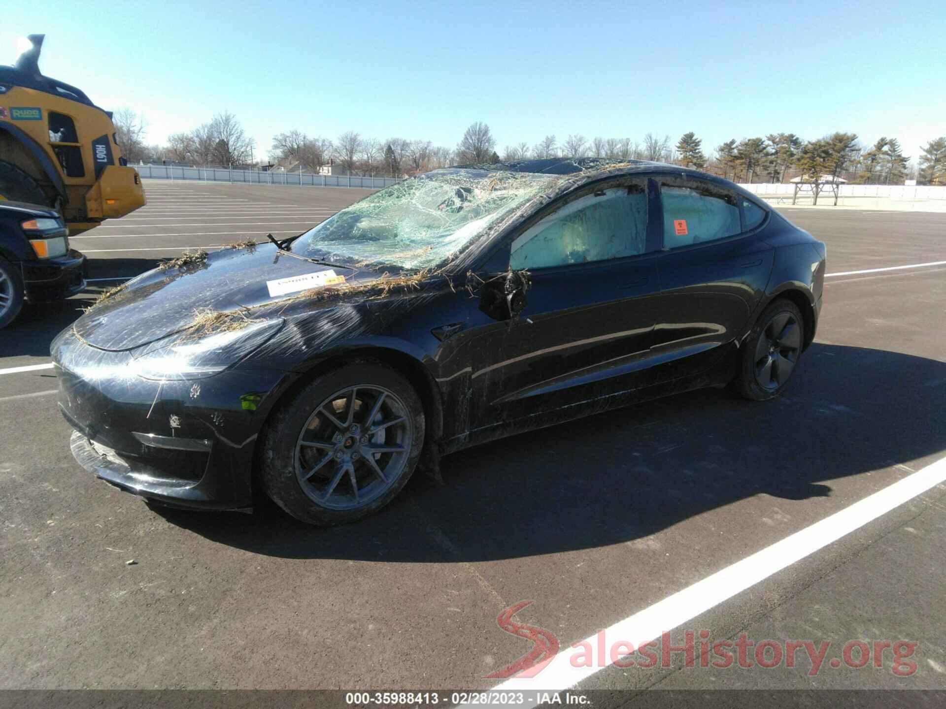 5YJ3E1EB6MF992599 2021 TESLA MODEL 3