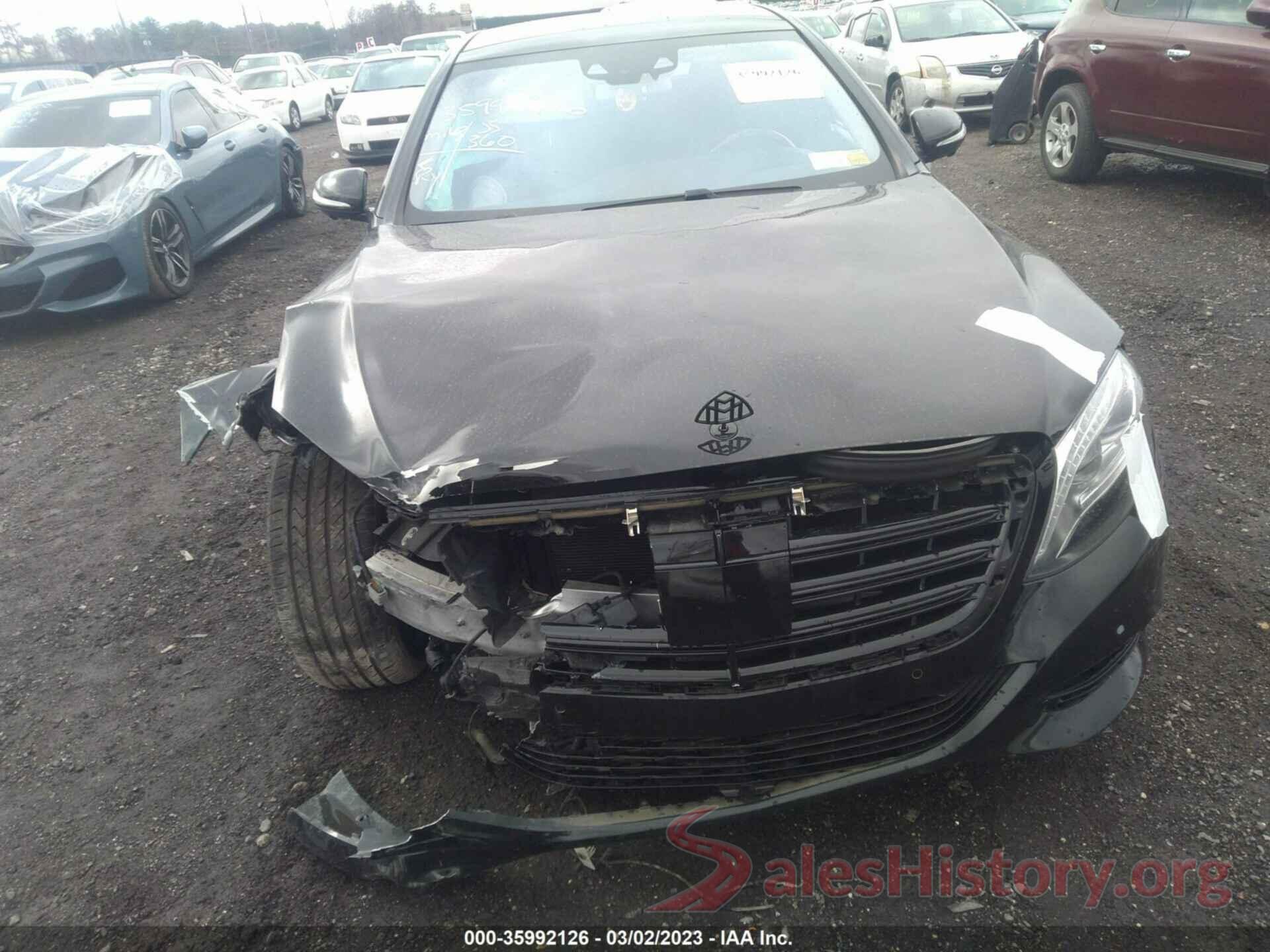 WDDUX7GB1GA163697 2016 MERCEDES-BENZ S-CLASS