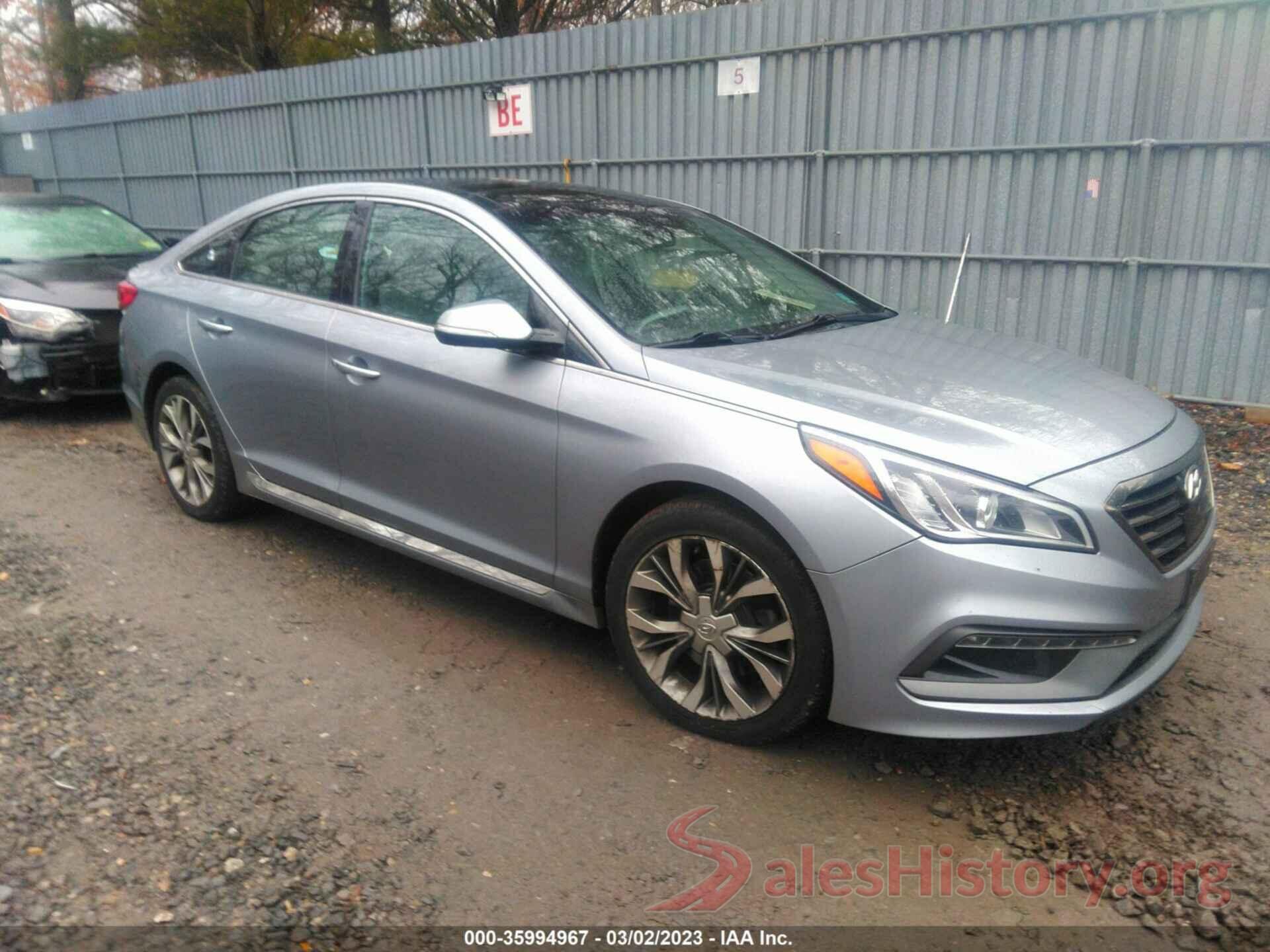 5NPE34AB6FH156317 2015 HYUNDAI SONATA