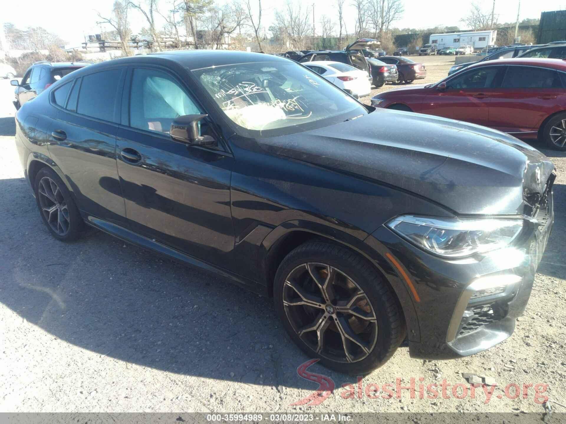 5UXCY8C07N9J39723 2022 BMW X6