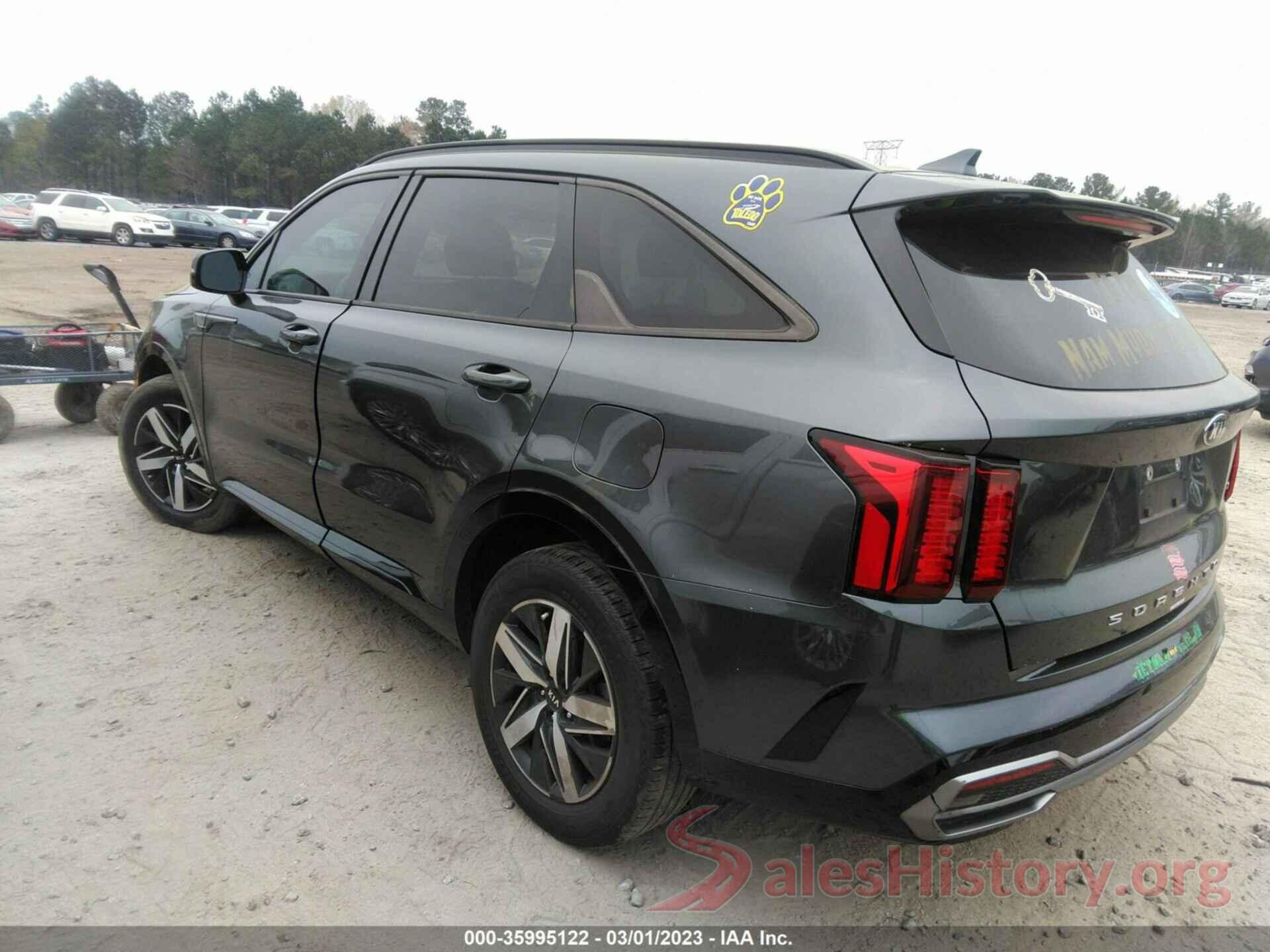 5XYRL4LC4MG006816 2021 KIA SORENTO