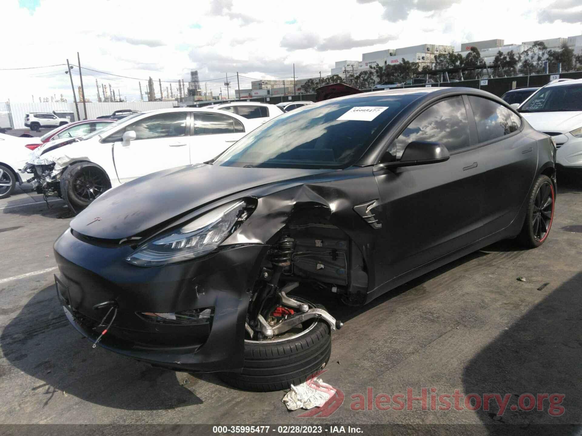 5YJ3E1EB9KF231014 2019 TESLA MODEL 3