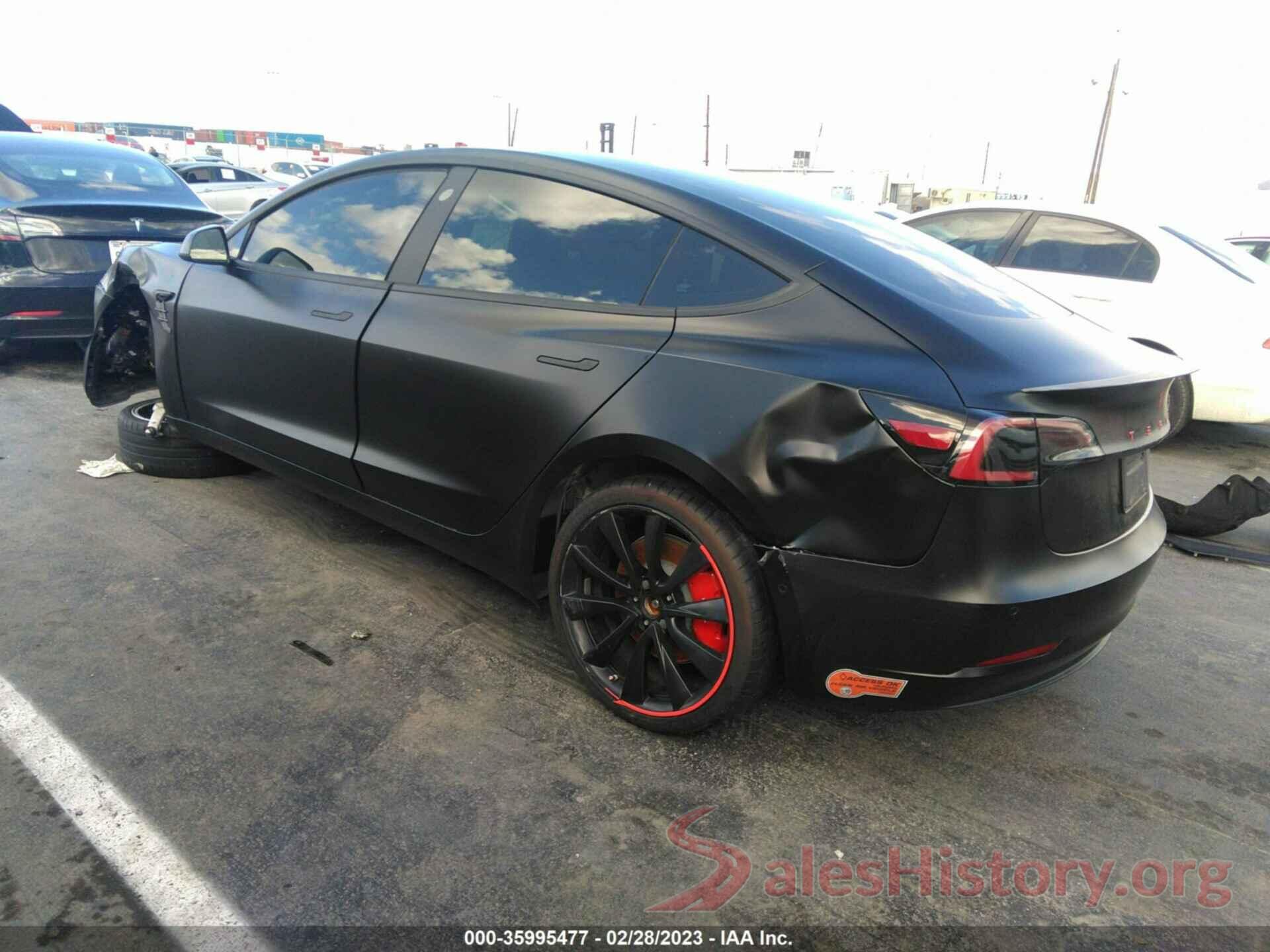 5YJ3E1EB9KF231014 2019 TESLA MODEL 3