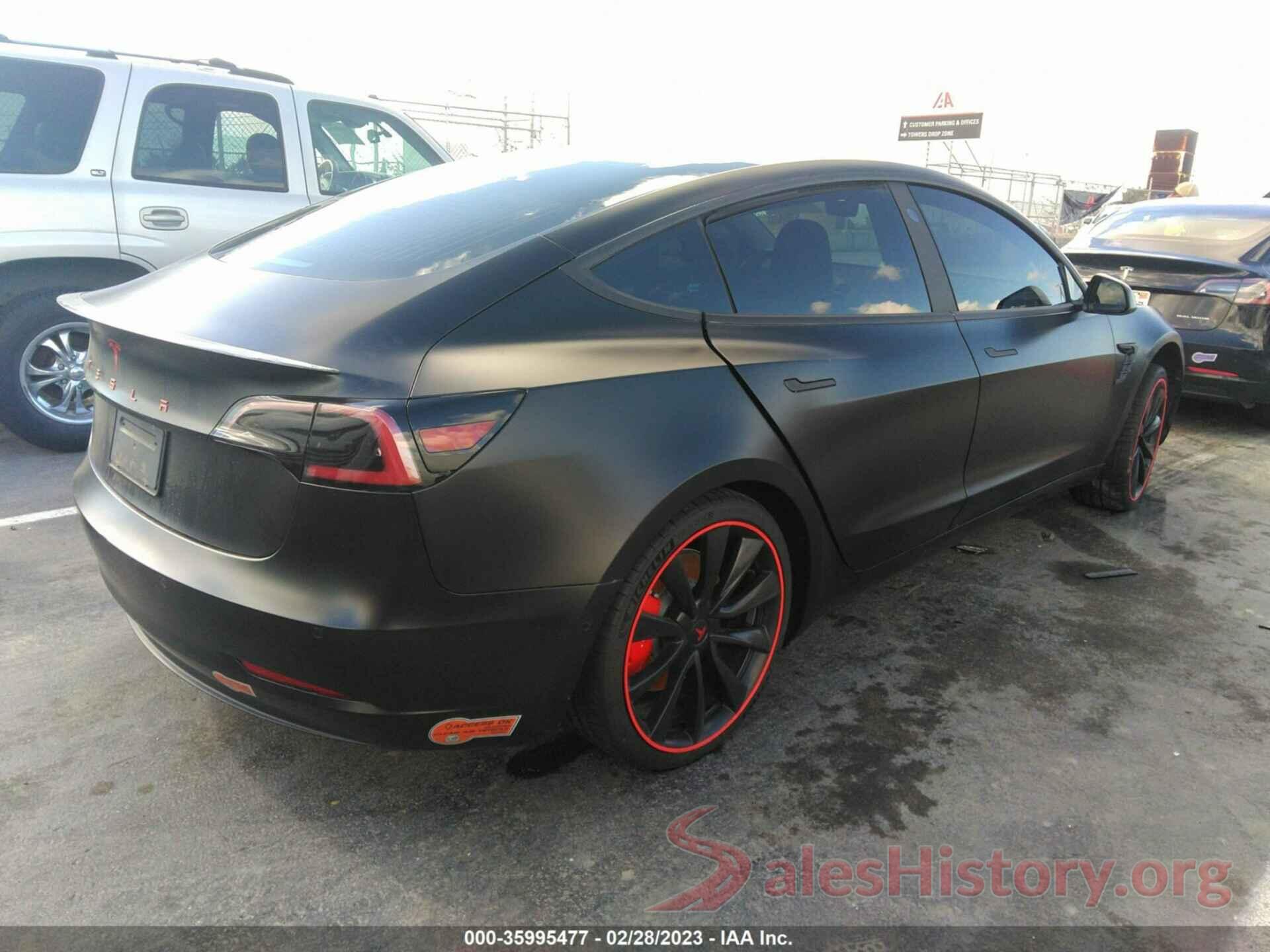 5YJ3E1EB9KF231014 2019 TESLA MODEL 3