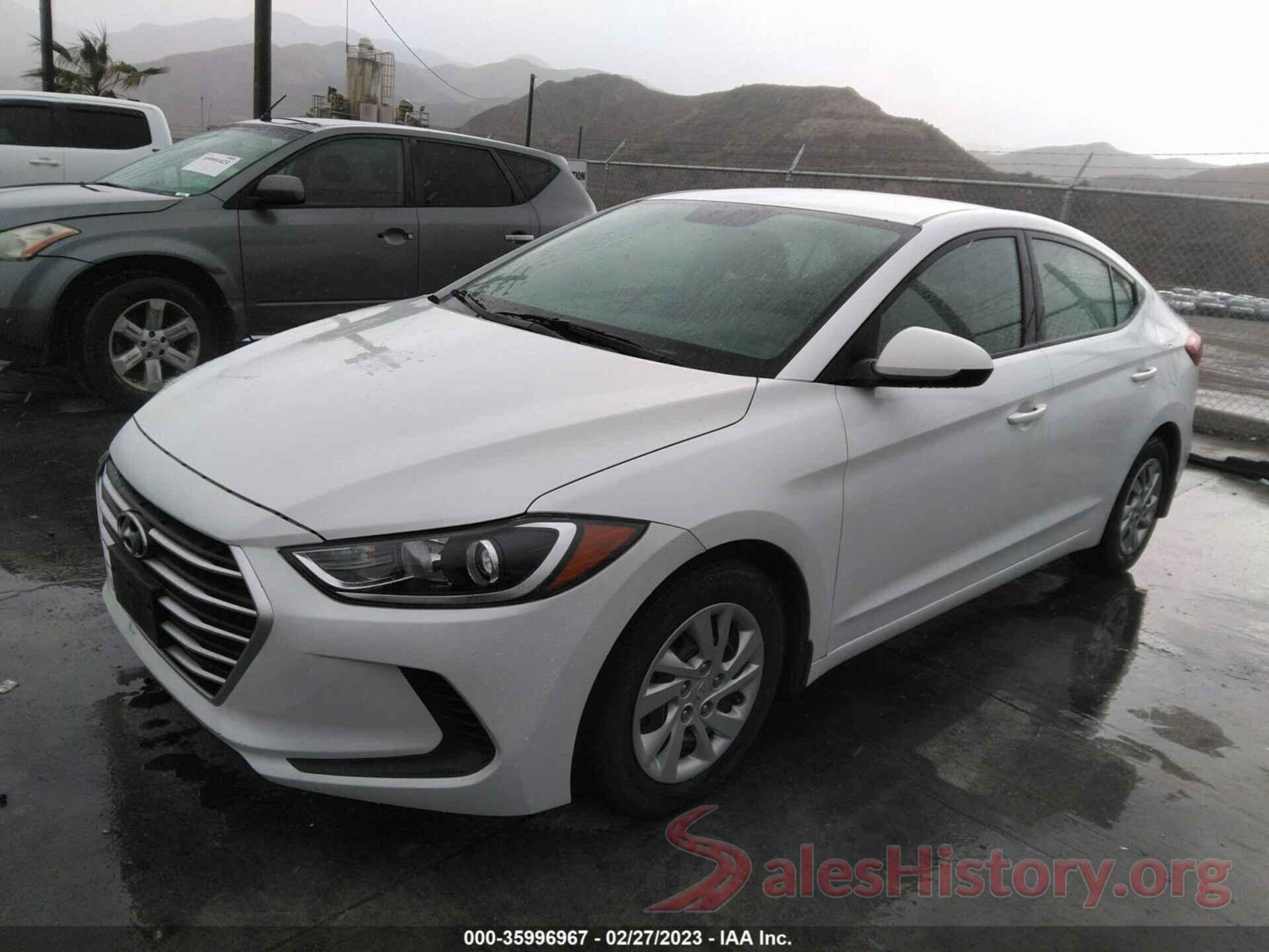 5NPD74LF0JH346168 2018 HYUNDAI ELANTRA