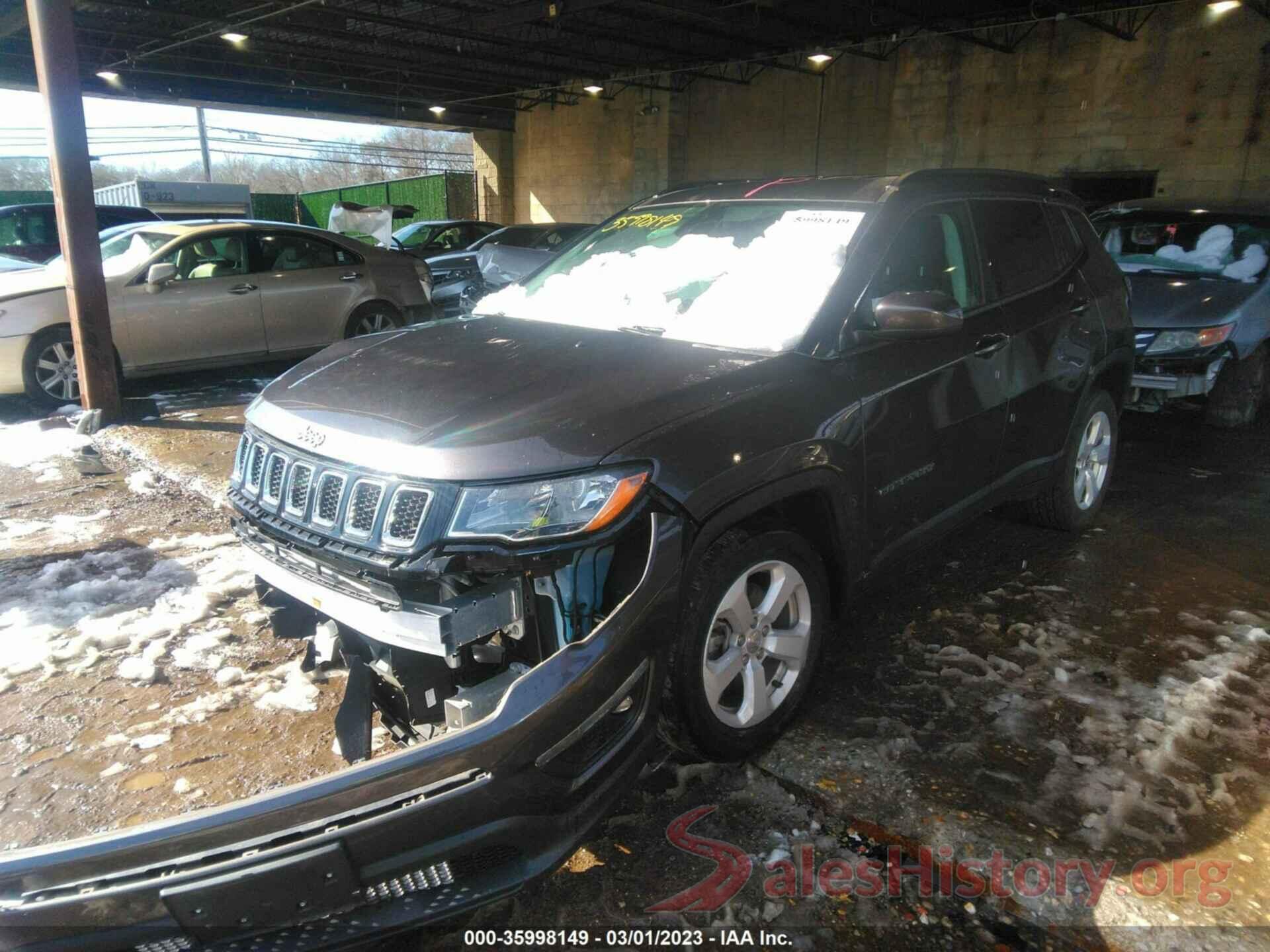 3C4NJDBB9KT735252 2019 JEEP COMPASS