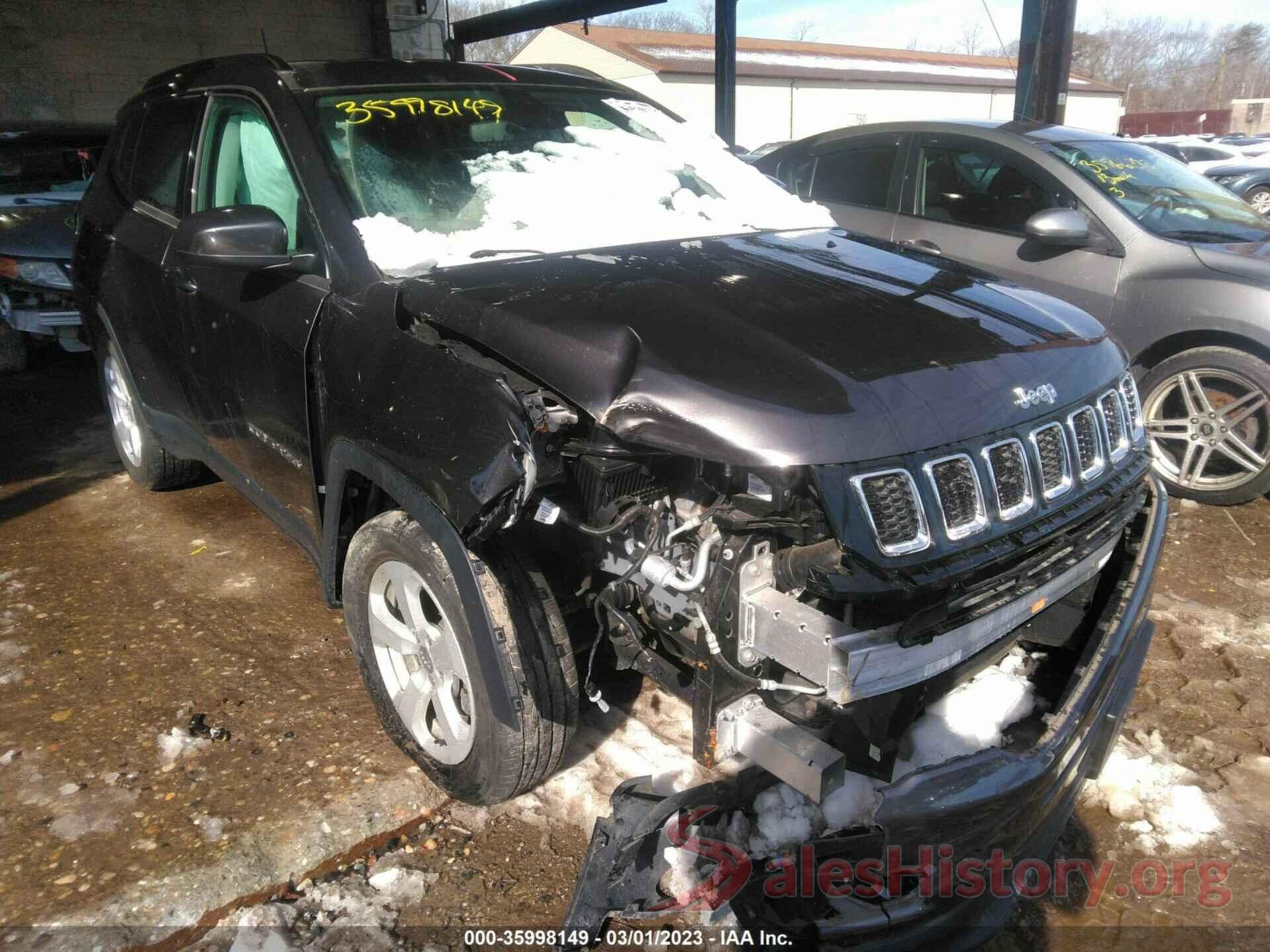 3C4NJDBB9KT735252 2019 JEEP COMPASS