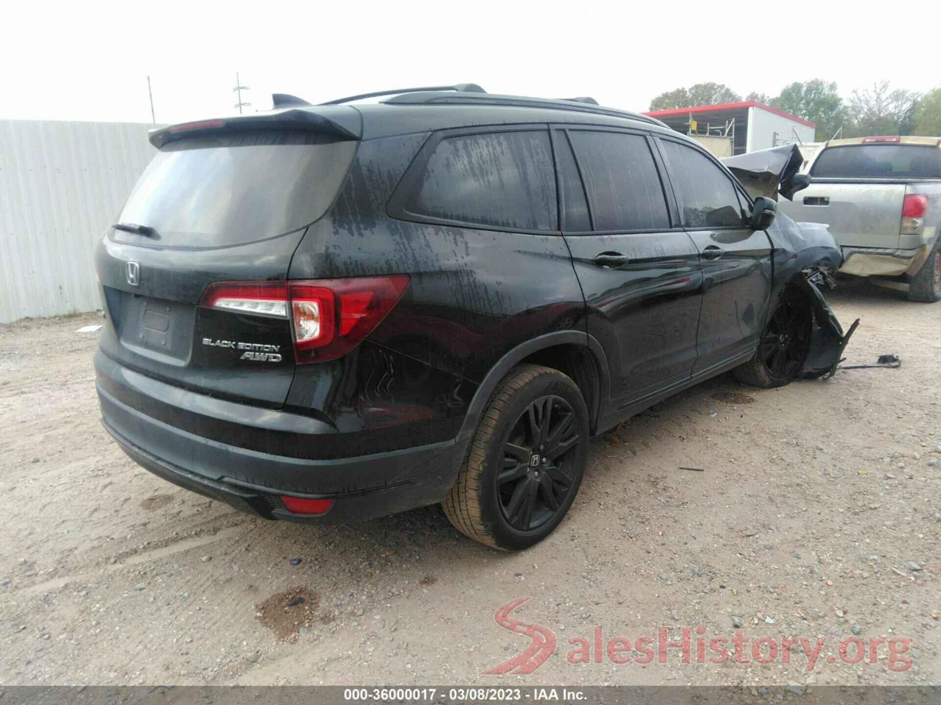 5FNYF6H70LB001841 2020 HONDA PILOT