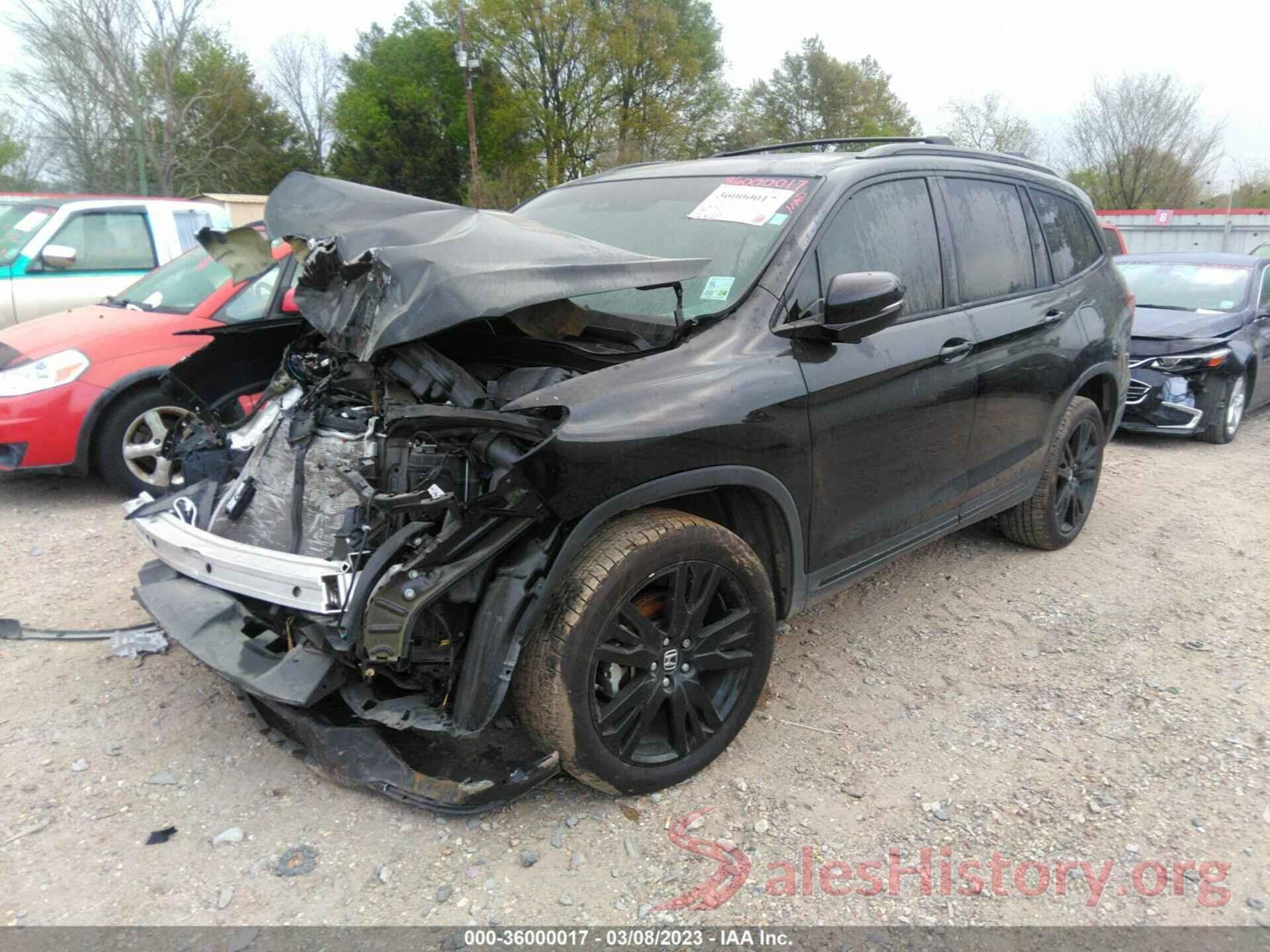 5FNYF6H70LB001841 2020 HONDA PILOT