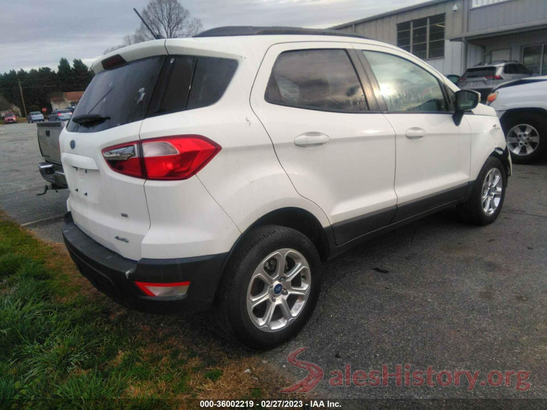 MAJ6P1UL6JC172104 2018 FORD ECOSPORT