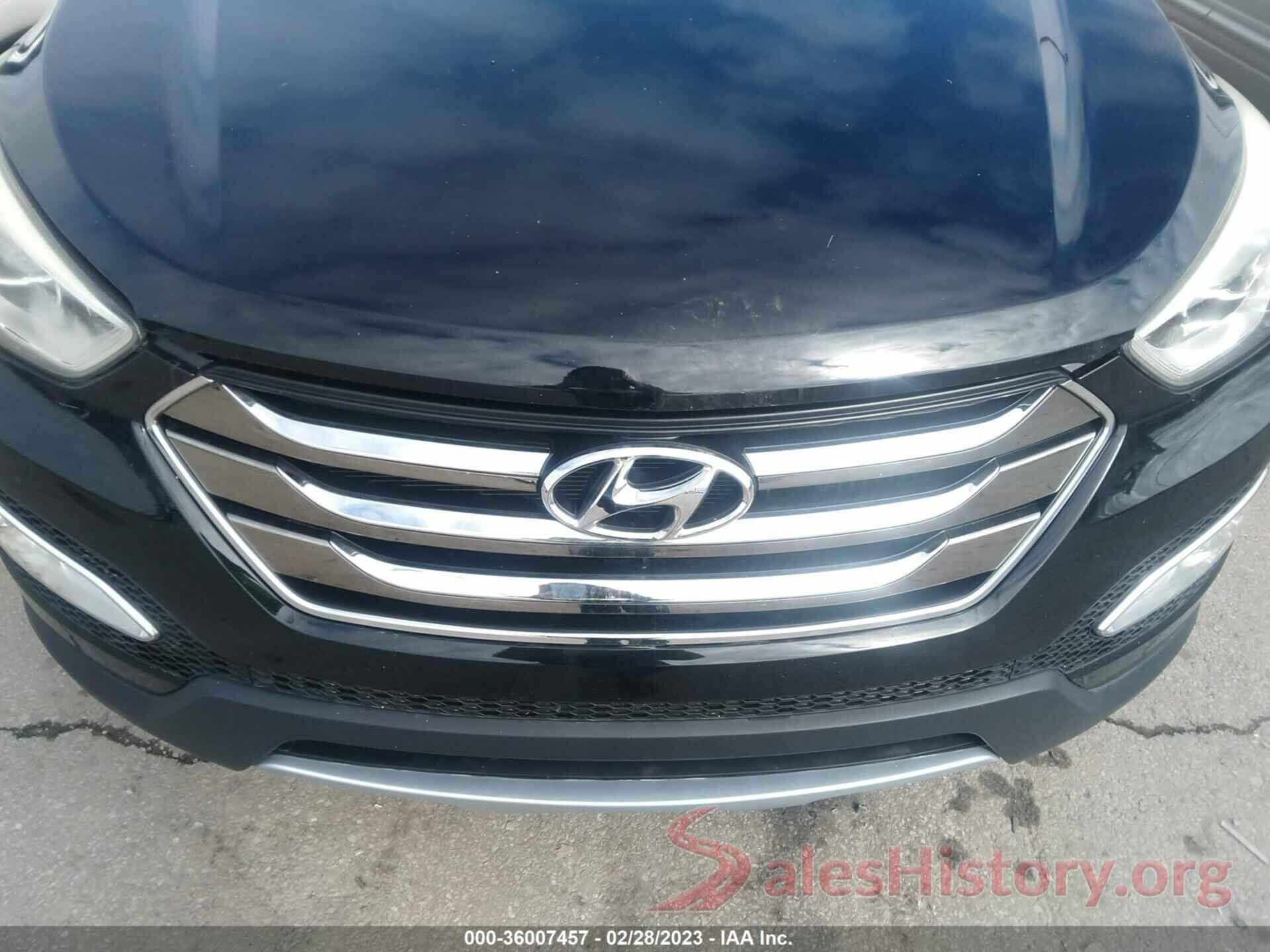 5XYZUDLA2DG071482 2013 HYUNDAI SANTA FE