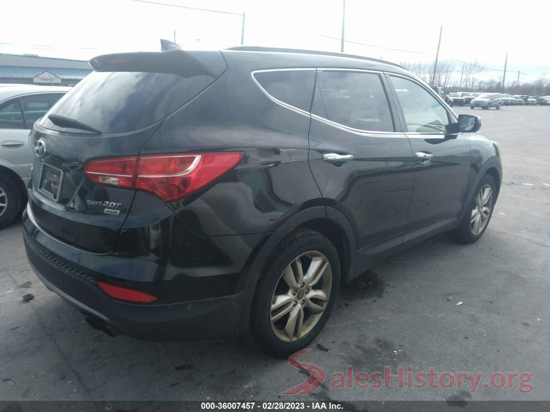 5XYZUDLA2DG071482 2013 HYUNDAI SANTA FE